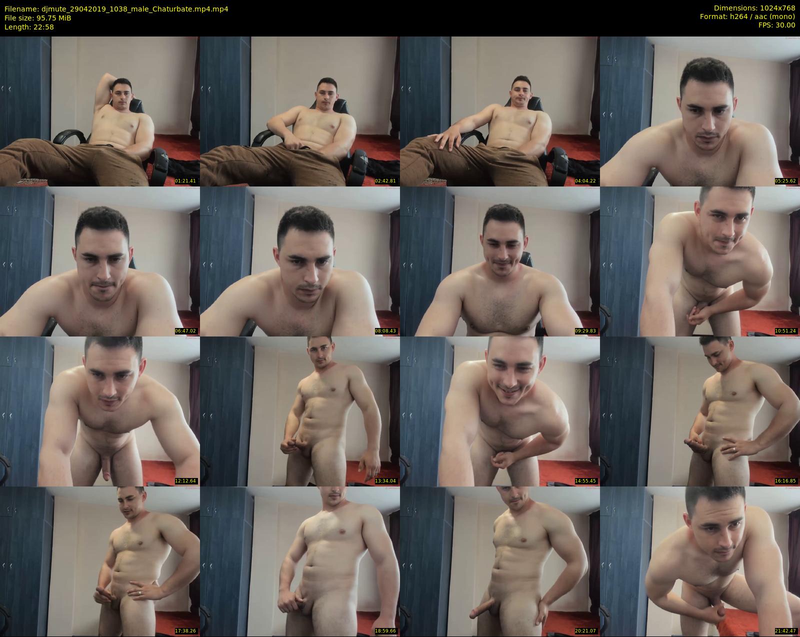 djmute — 23 minute Chaturbate male cam show recording, 720p, Apr 29, 2019