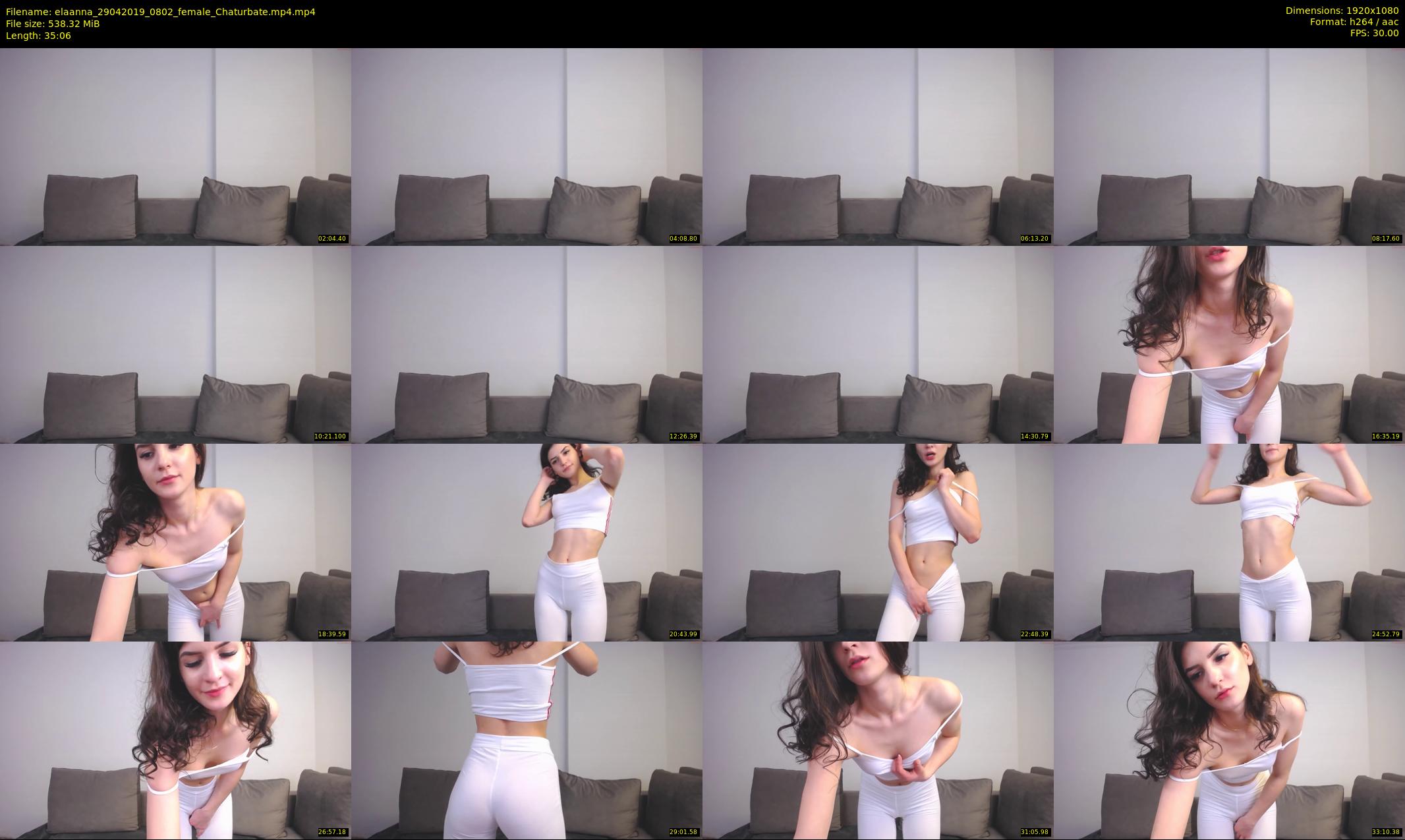 elaanna — 36 minute Chaturbate female cam show recording, 1080p, Apr 29, 2019