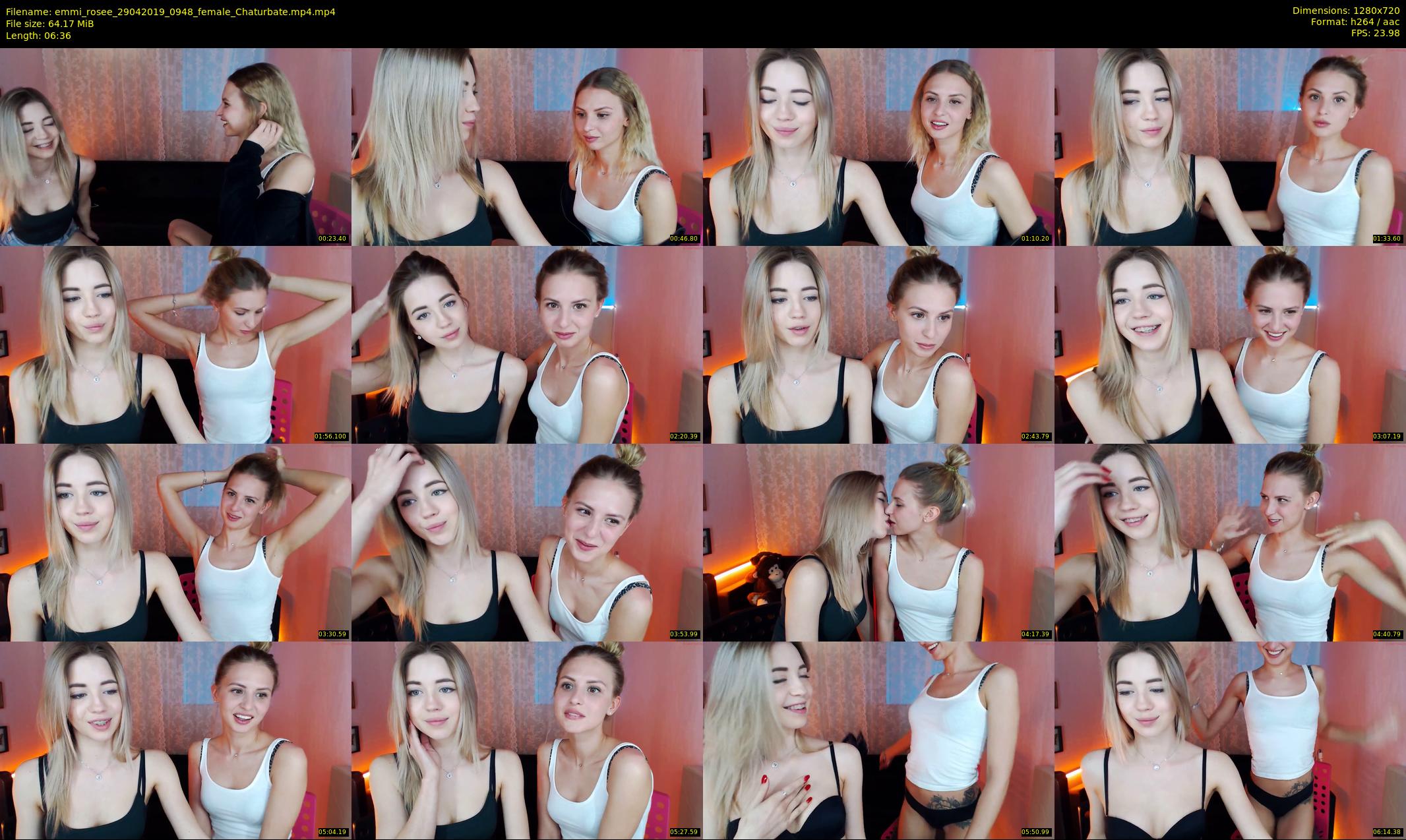 emmi_rosee — 7 minute Chaturbate female cam show recording, 720p, Apr 29, 2019