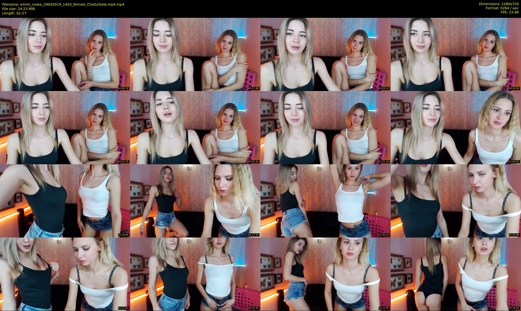 emmi_rosee — 3 minute Chaturbate female cam show recording, 720p, Apr 29, 2019