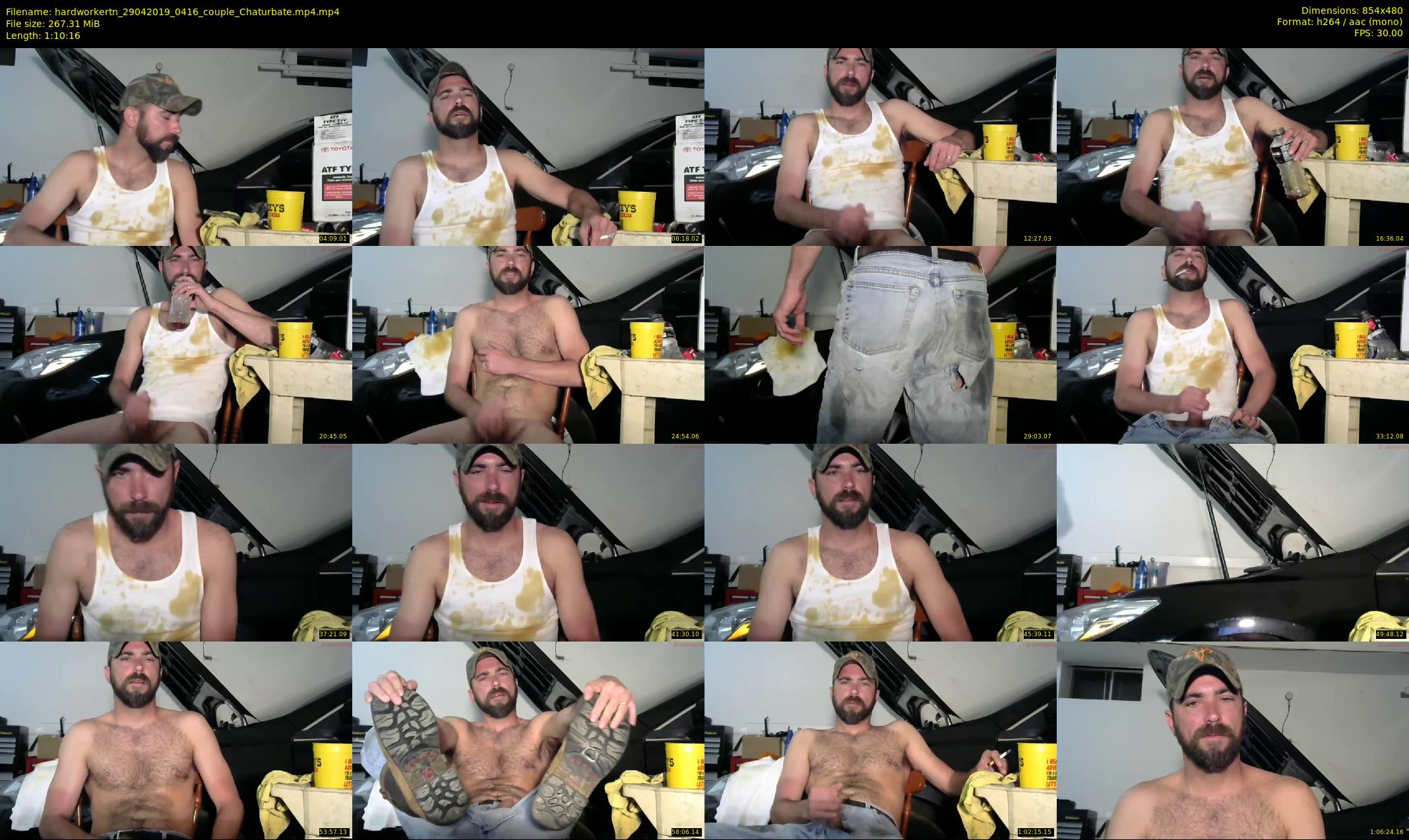 hardworkertn — 71 minute Chaturbate male cam show recording, 480p, Apr 29, 2019