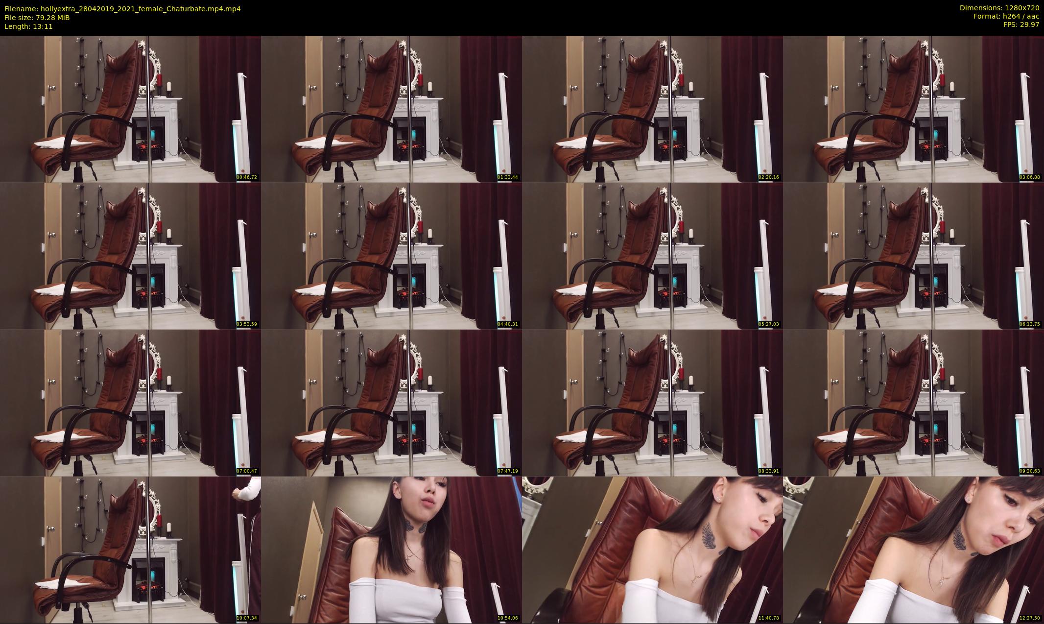 hollyextra — 14 minute Chaturbate female cam show recording, 720p, Apr 28, 2019