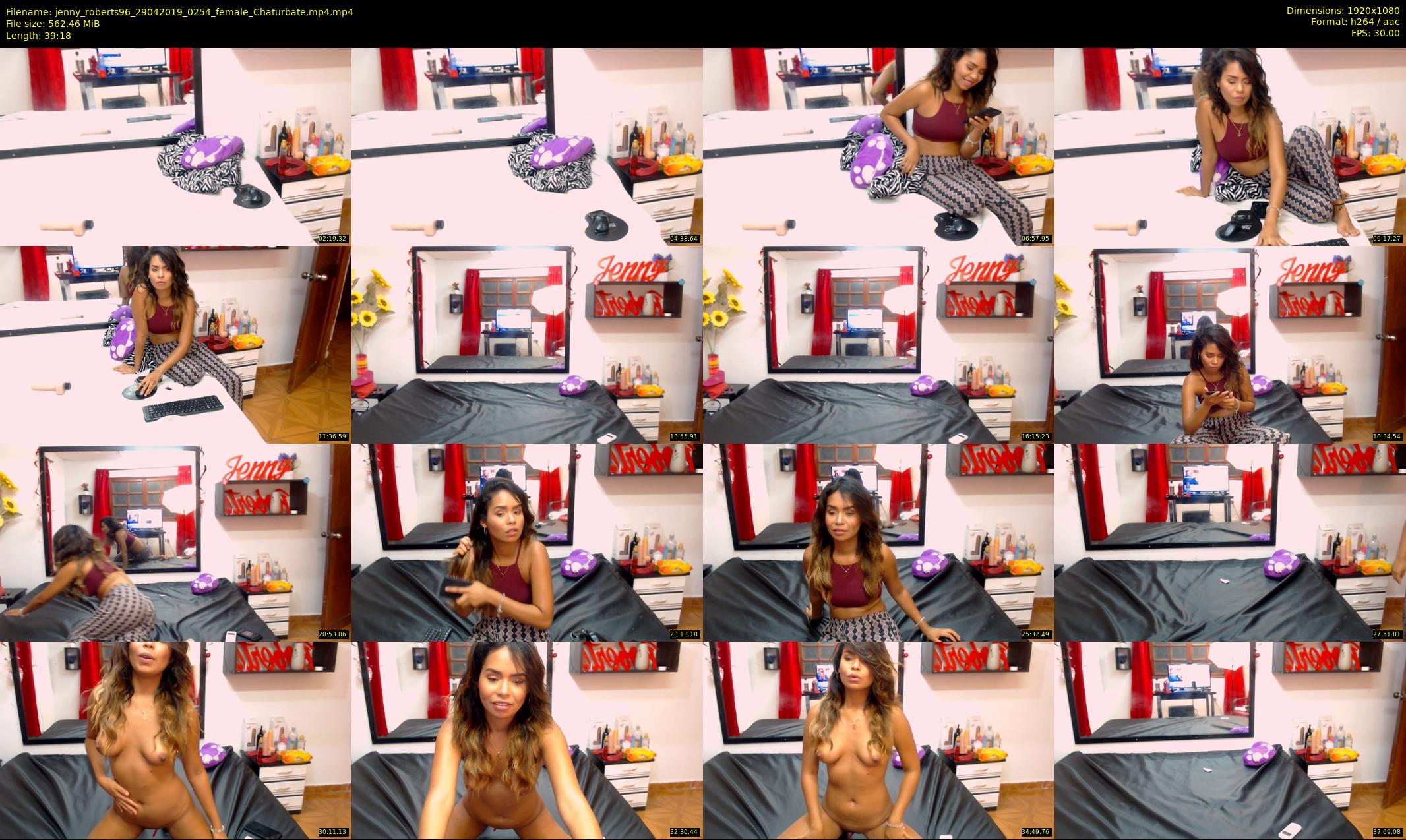 jenny_roberts96 — 40 minute Chaturbate female cam show recording, 1080p, Apr 29, 2019