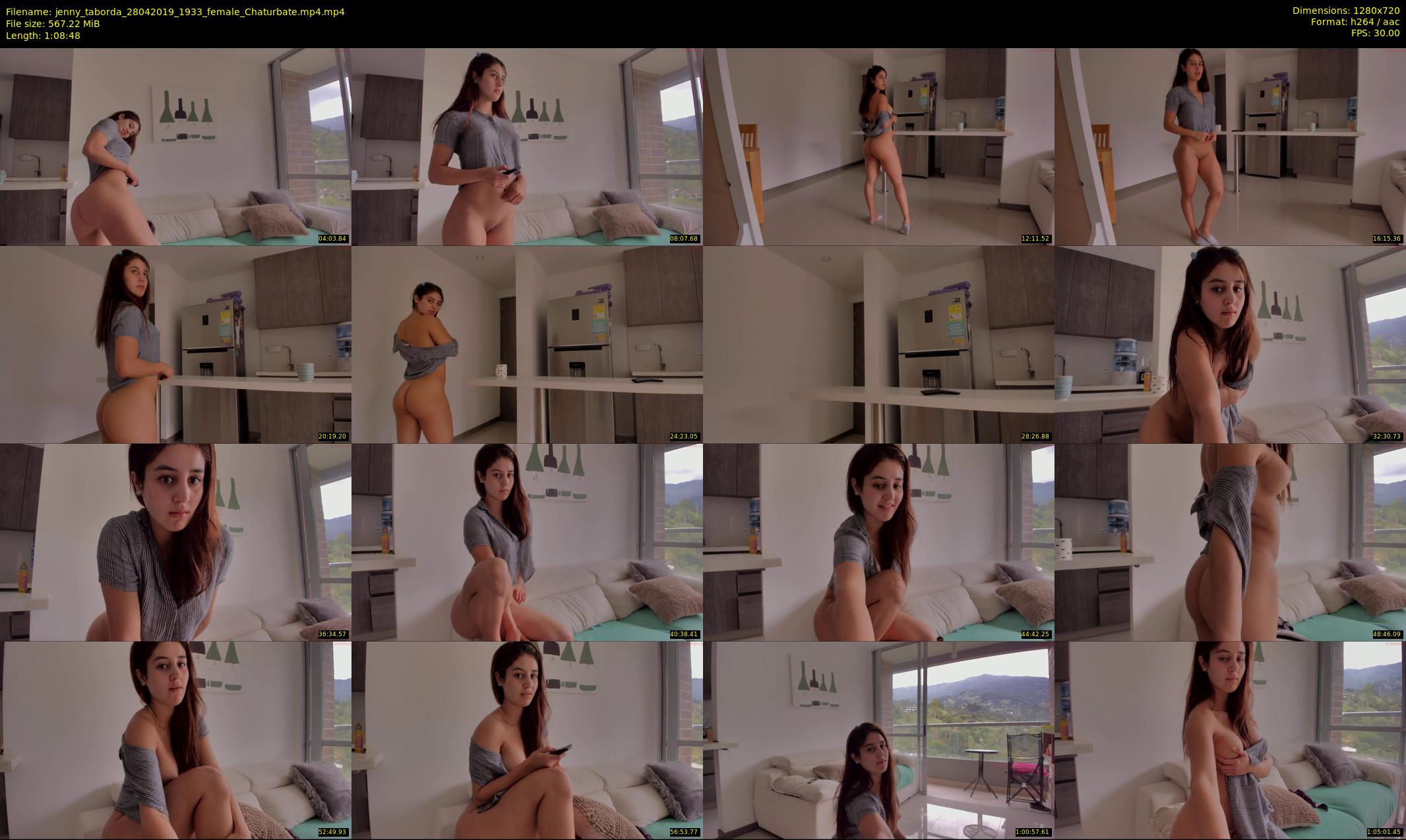 jenny_taborda — 69 minute Chaturbate female cam show recording, 720p, Apr 28, 2019