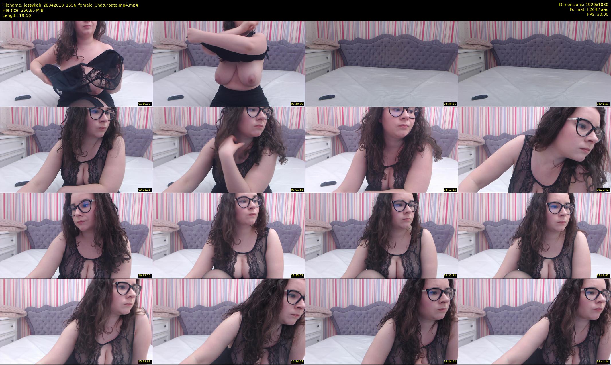 jessykah — 20 minute Chaturbate female cam show recording, 1080p, Apr 28, 2019