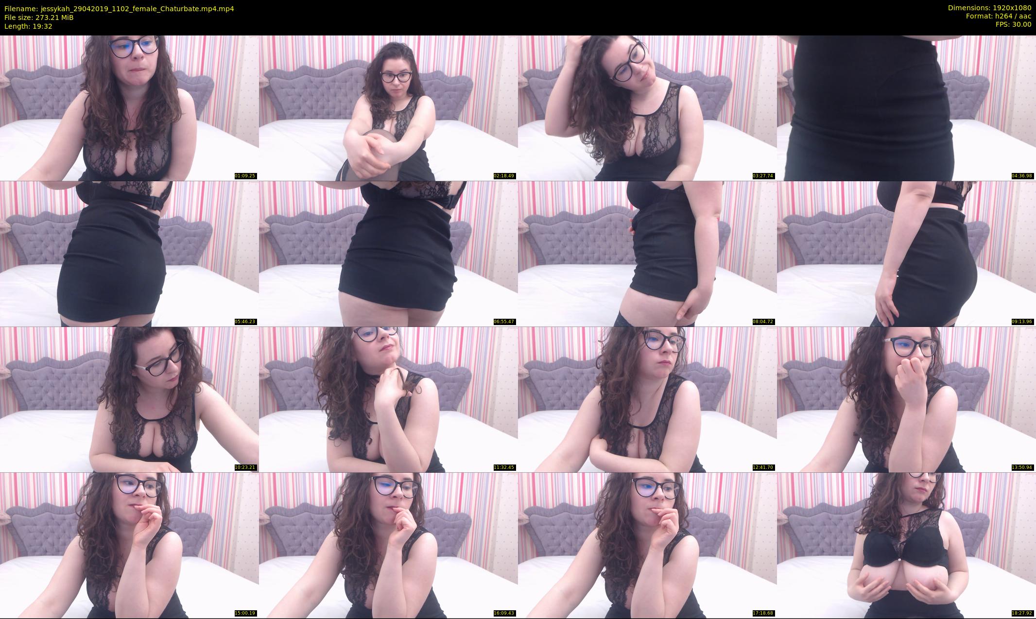 jessykah — 20 minute Chaturbate female cam show recording, 1080p, Apr 29, 2019