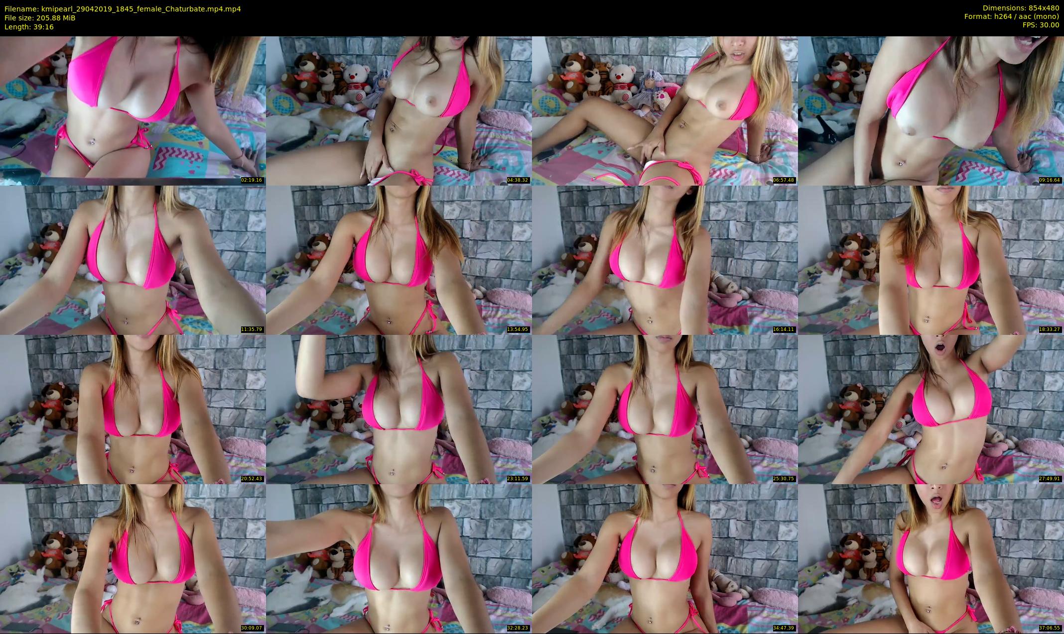 kmipearl — 40 minute Chaturbate female cam show recording, 480p, Apr 29, 2019