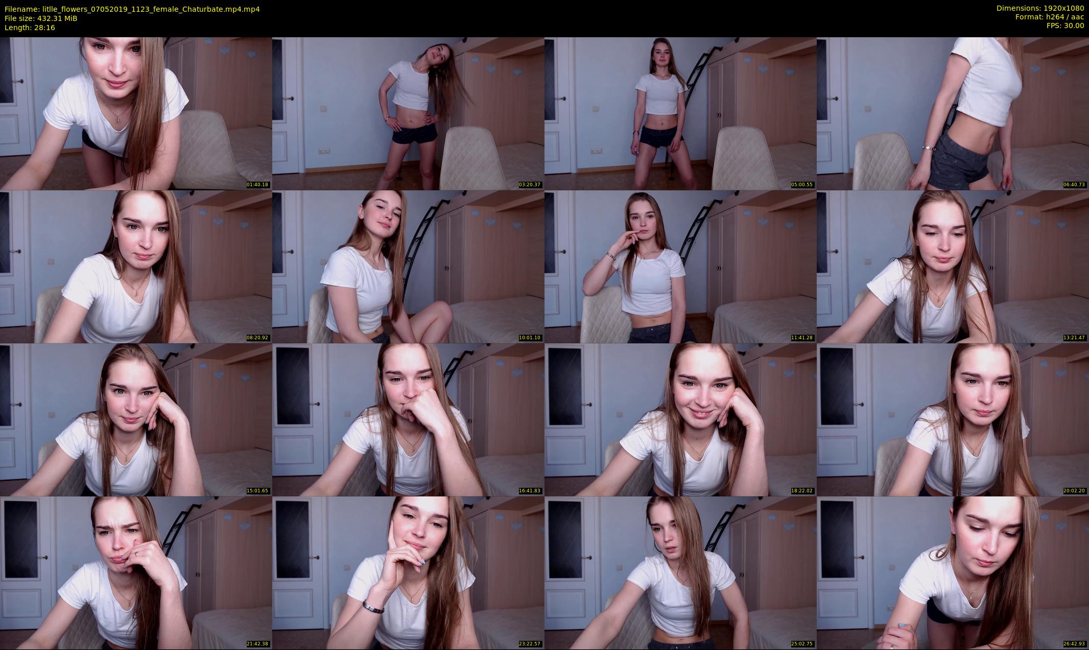 litlle_flowers — 29 minute Chaturbate female cam show recording, 1080p, May 7, 2019