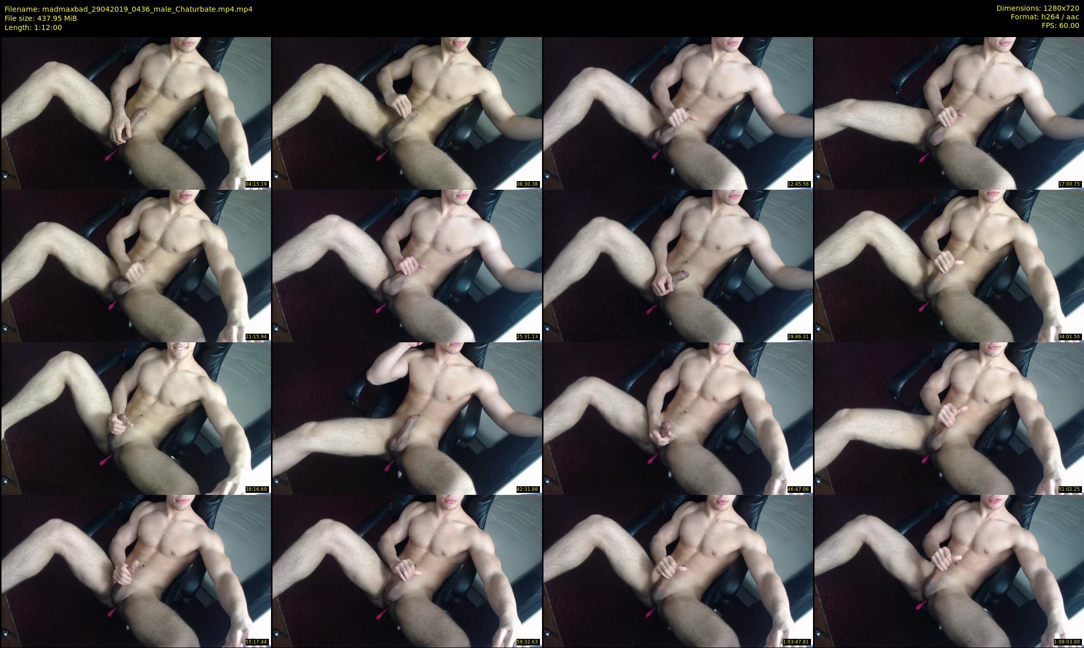 madmaxbad — 72 minute Chaturbate male cam show recording, 720p, Apr 29, 2019