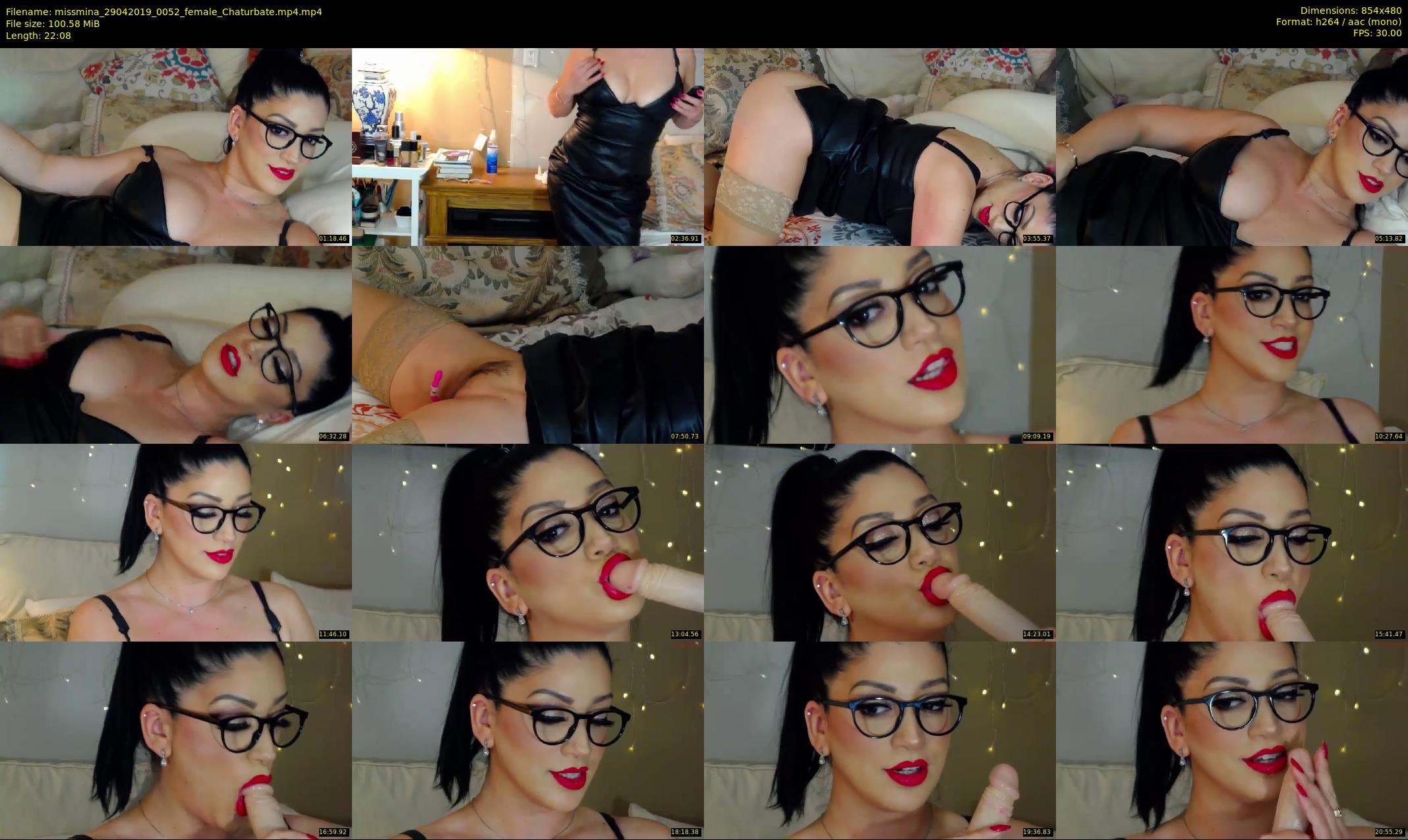 missmina — 23 minute Chaturbate female cam show recording, 480p, Apr 29, 2019