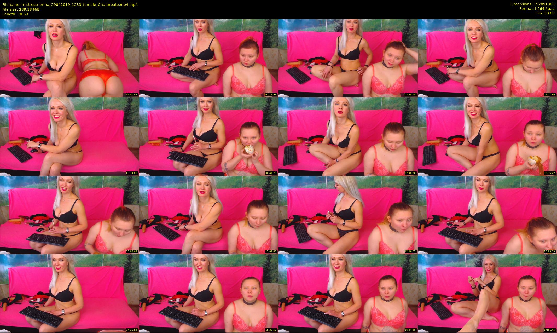 mistressnorma — 19 minute Chaturbate female cam show recording, 1080p, Apr 29, 2019