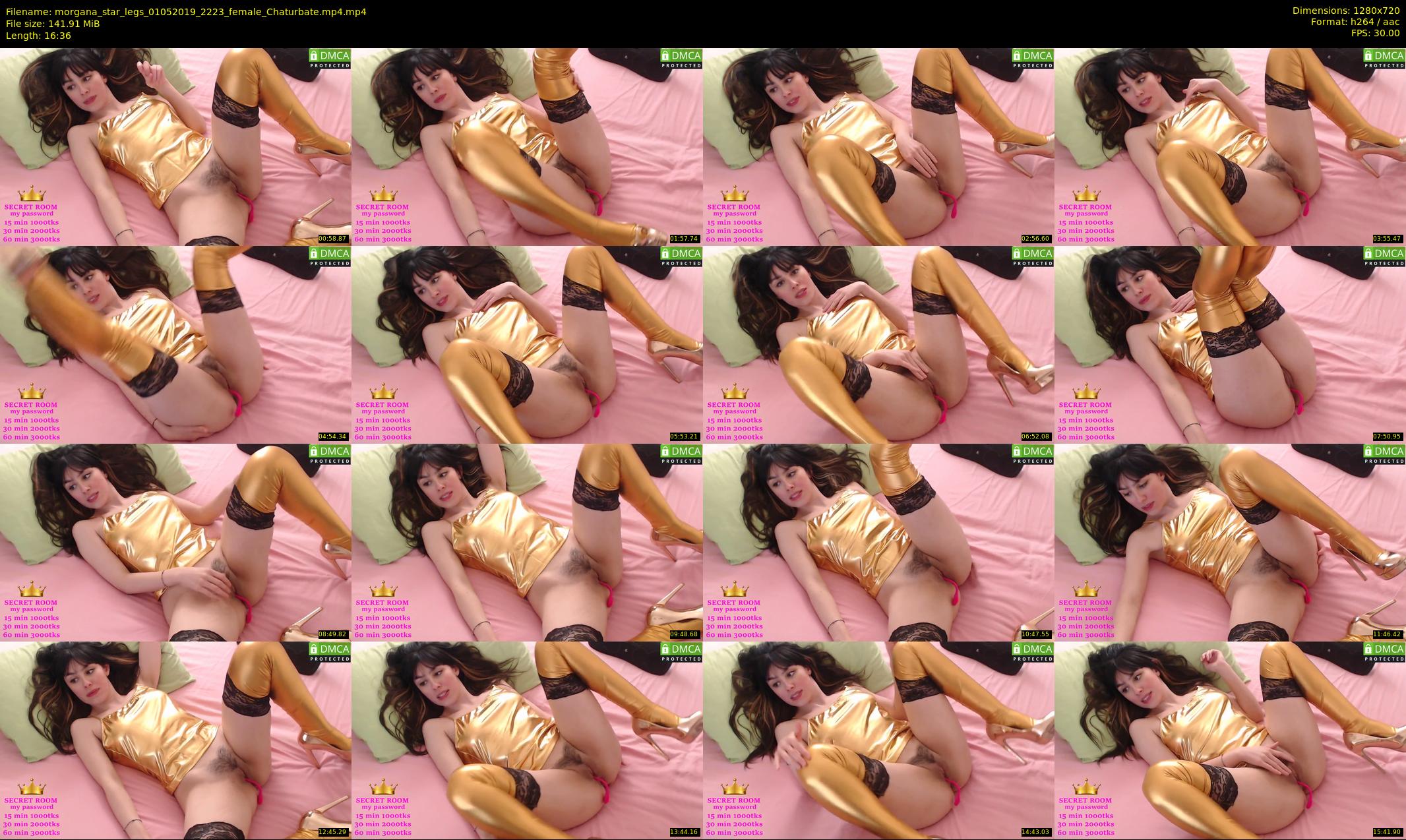 morgana_star_legs — 17 minute Chaturbate female cam show recording, 720p, May 1, 2019