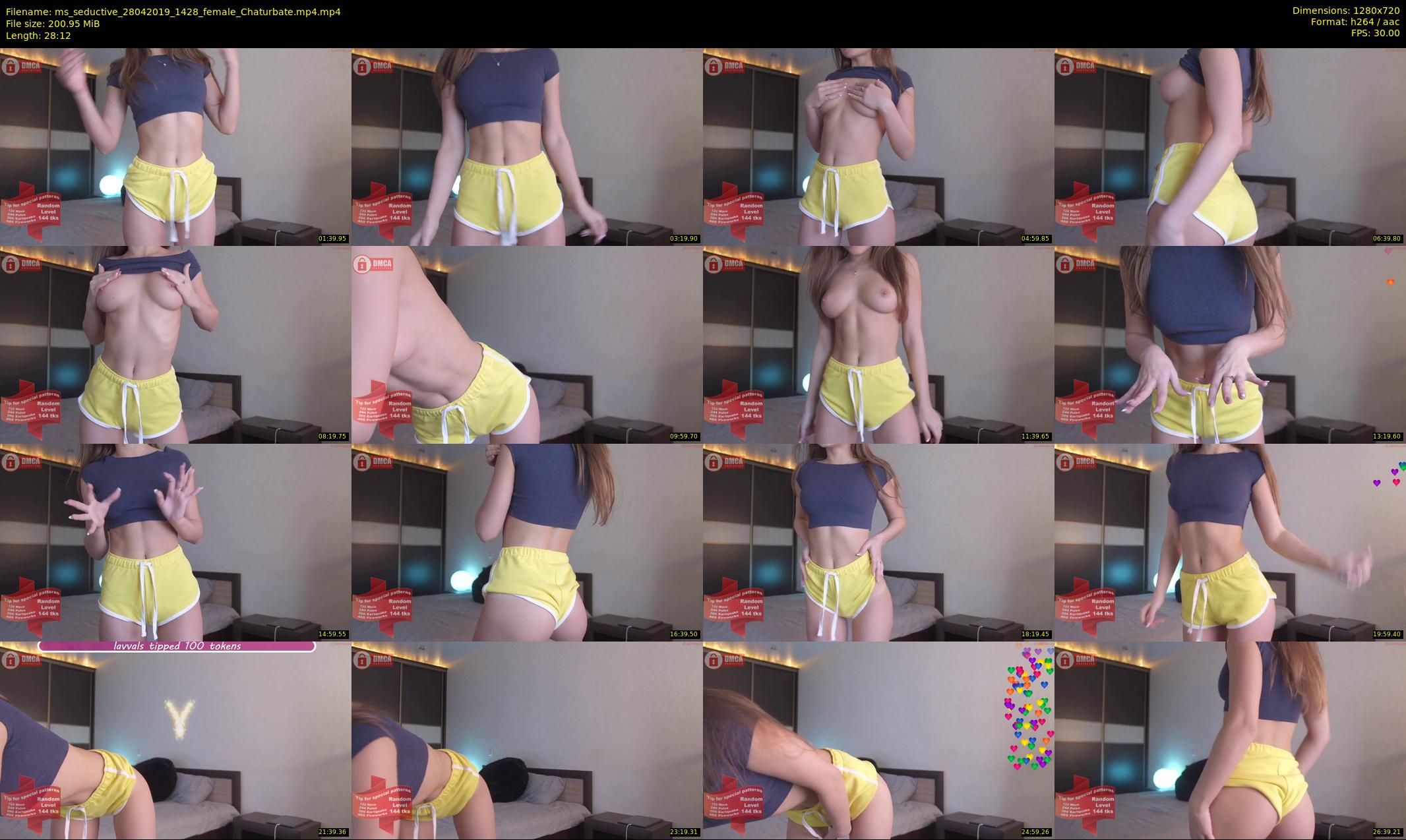 ms_seductive — 29 minute Chaturbate female cam show recording, 720p, Apr 28, 2019