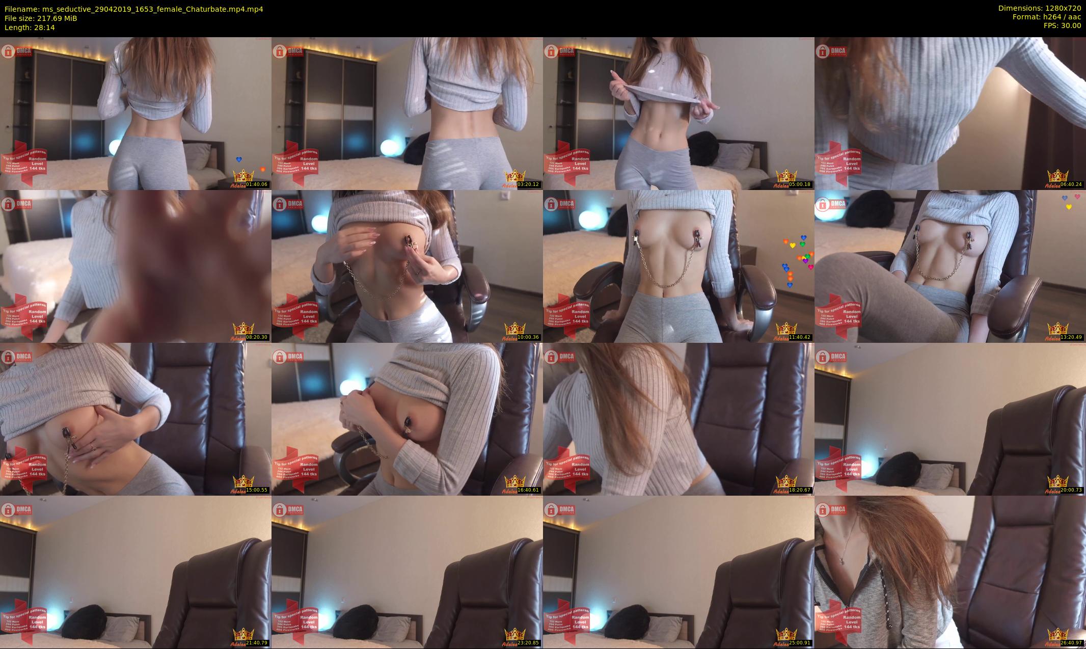 ms_seductive — 29 minute Chaturbate female cam show recording, 720p, Apr 29, 2019