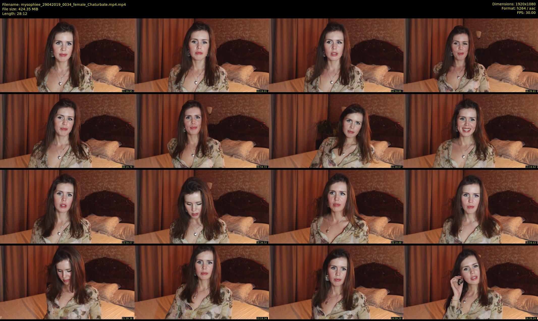 mysophiee — 29 minute Chaturbate female cam show recording, 1080p, Apr 29, 2019