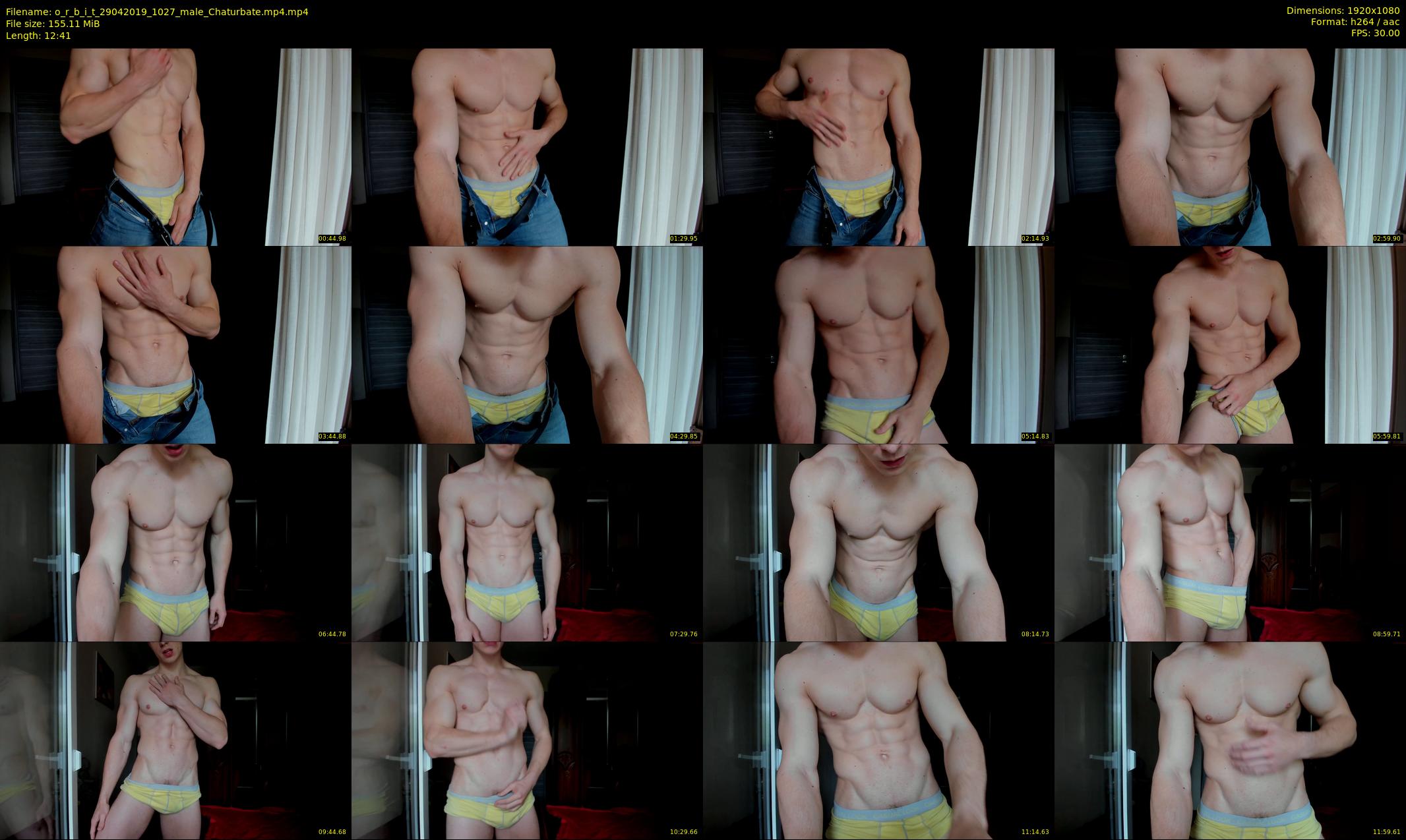 o_r_b_i_t — 13 minute Chaturbate male cam show recording, 1080p, Apr 29, 2019
