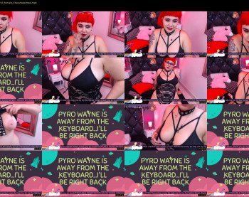 pyrowayne — 81 minute Chaturbate female cam show recording, 720p, Apr 28, 2019