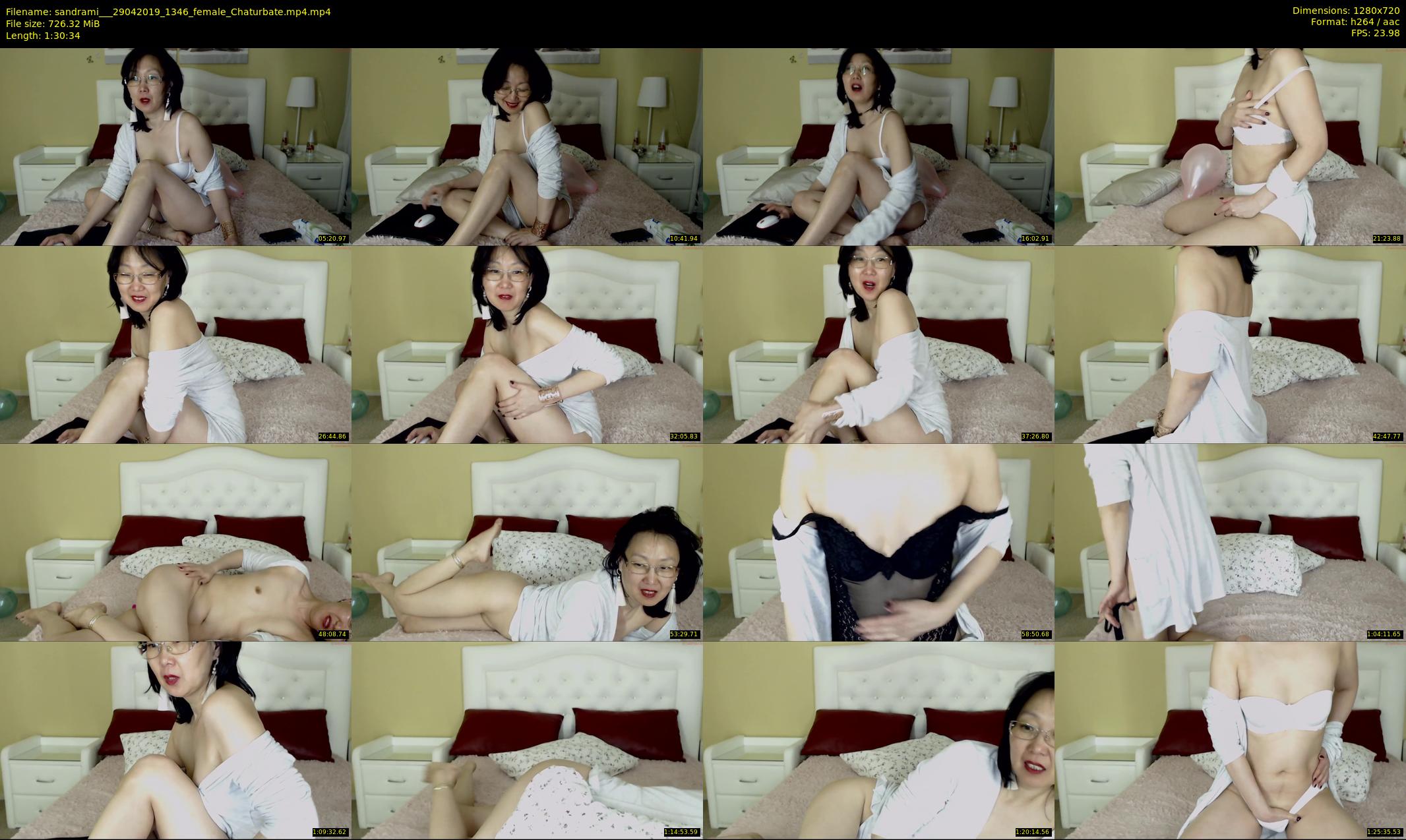 sandrami__ — 91 minute Chaturbate female cam show recording, 720p, Apr 29, 2019