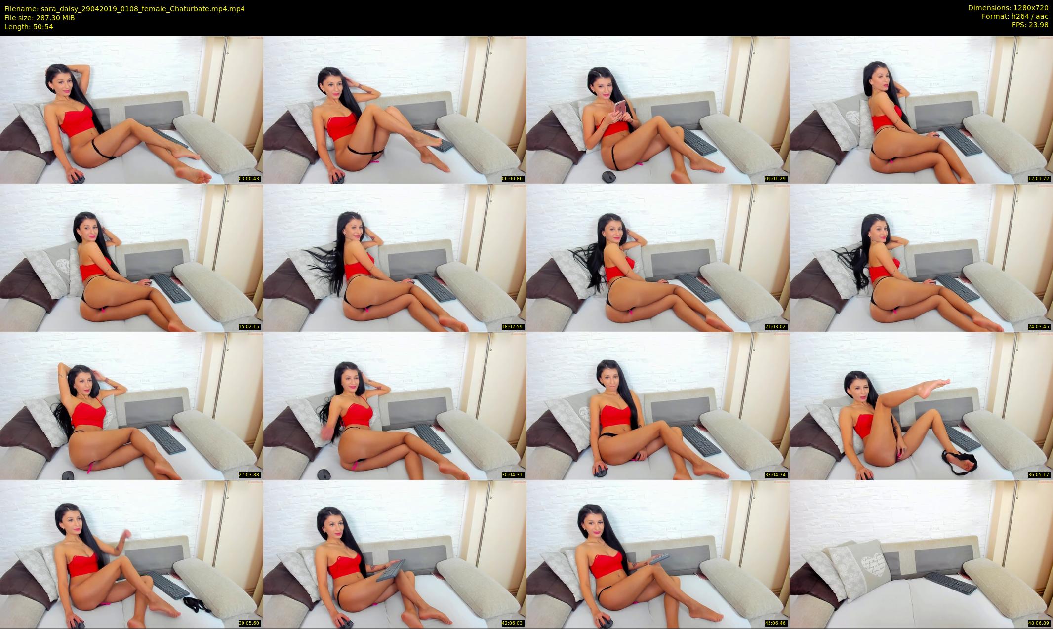 sara_daisy — 51 minute Chaturbate female cam show recording, 720p, Apr 29, 2019