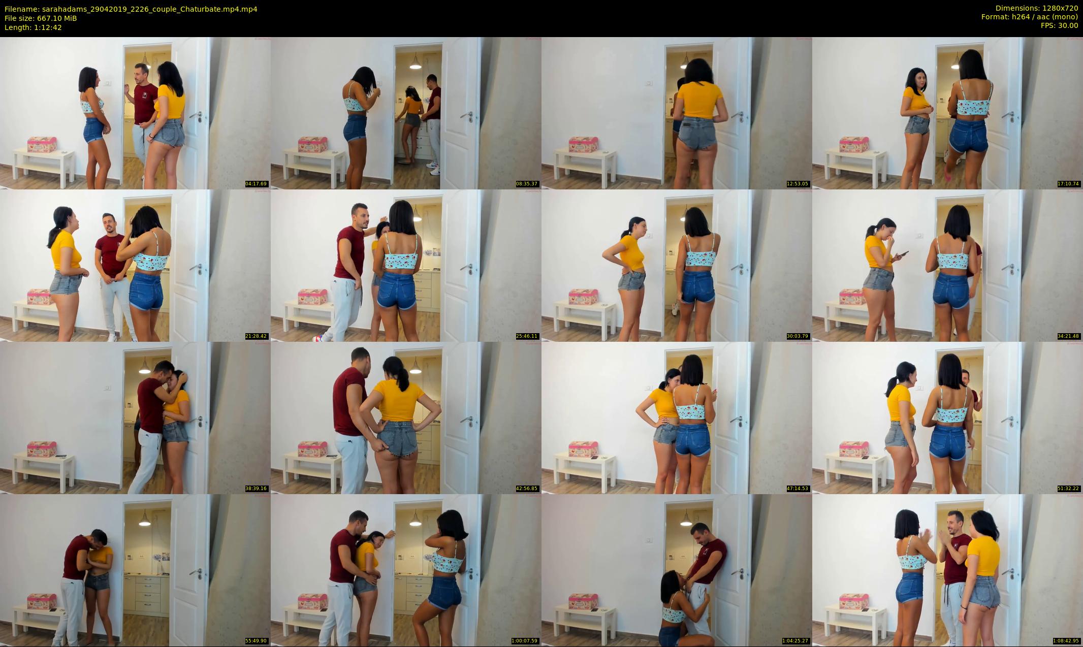 sarahadams — 73 minute Chaturbate female cam show recording, 720p, Apr 29, 2019