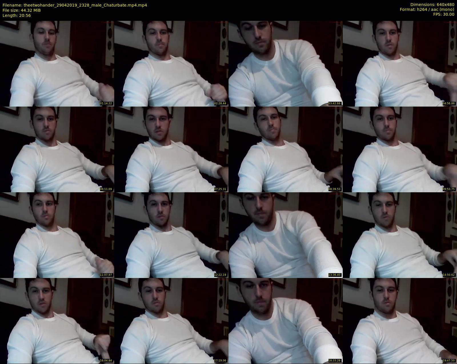 theetwohander — 21 minute Chaturbate male cam show recording, 480p, Apr 29, 2019