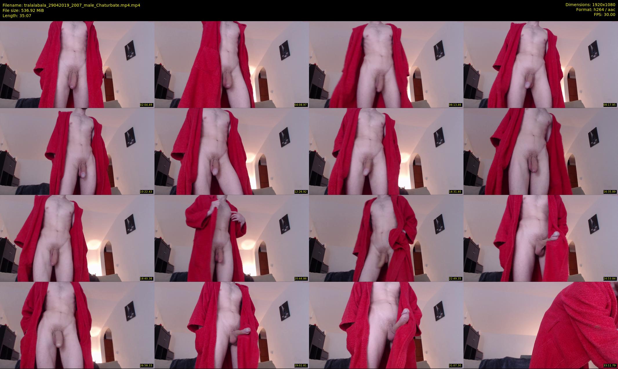 tralalabala — 36 minute Chaturbate male cam show recording, 1080p, Apr 29, 2019