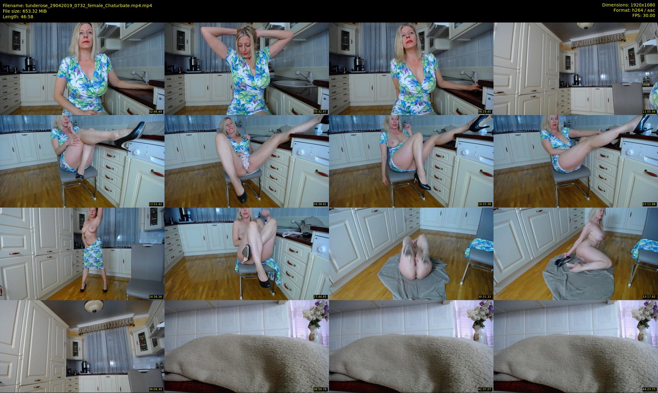 tunderose — 47 minute Chaturbate female cam show recording, 1080p, Apr 29, 2019