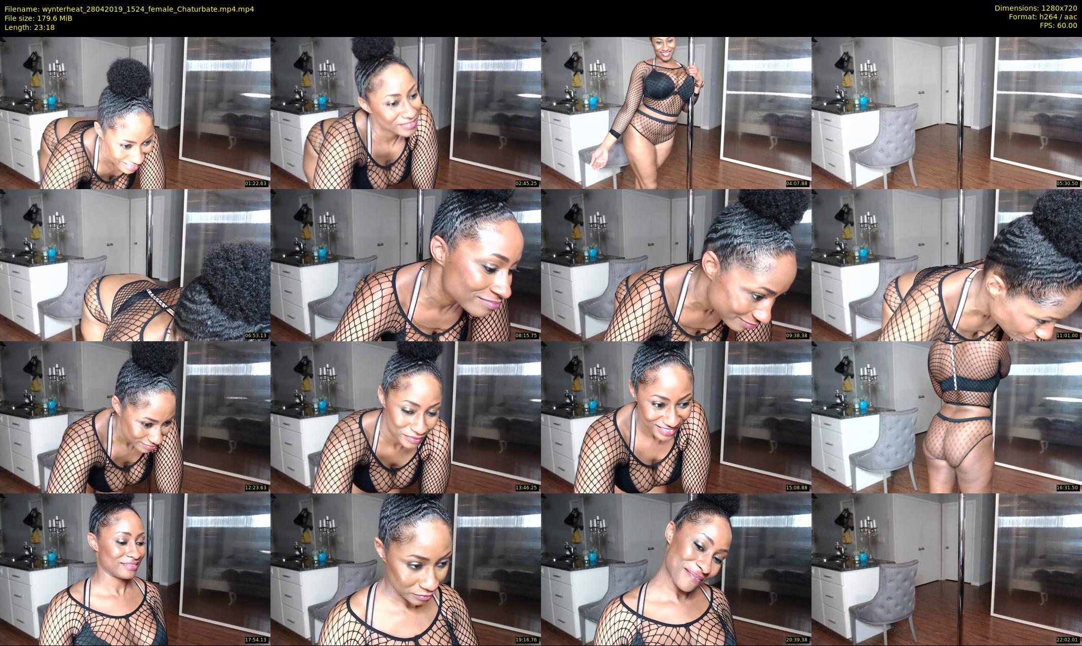 wynterheat — 24 minute Chaturbate female cam show recording, 720p, Apr 28, 2019