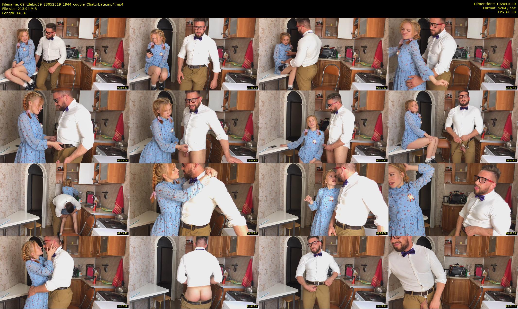 69littlebig69 — 15 minute Chaturbate couple cam show recording, 1080p, May 23, 2019