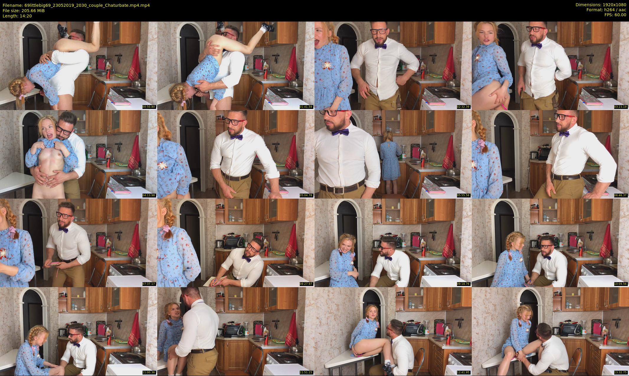 69littlebig69 — 15 minute Chaturbate couple cam show recording, 1080p, May 23, 2019