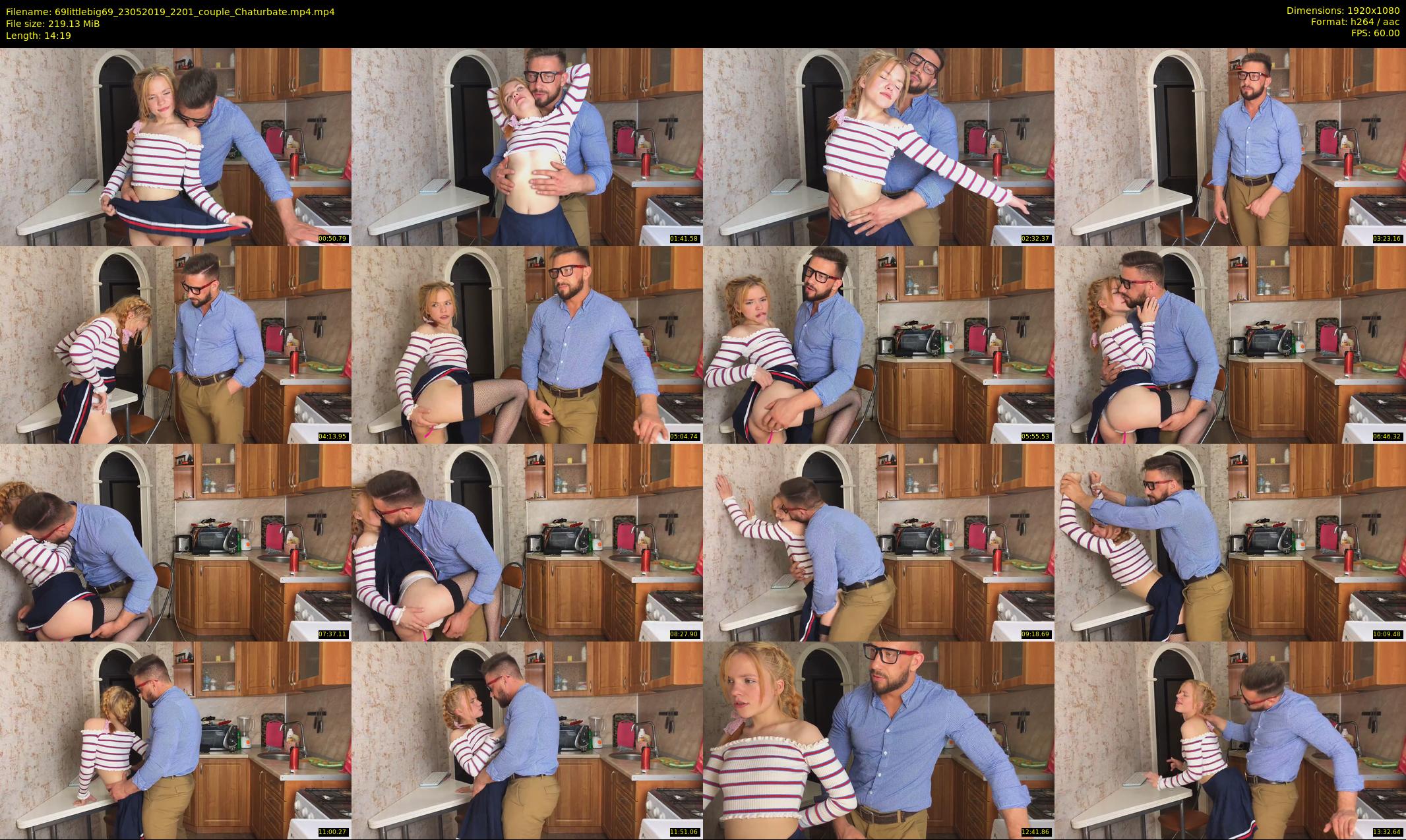 69littlebig69 — 15 minute Chaturbate couple cam show recording, 1080p, May 23, 2019