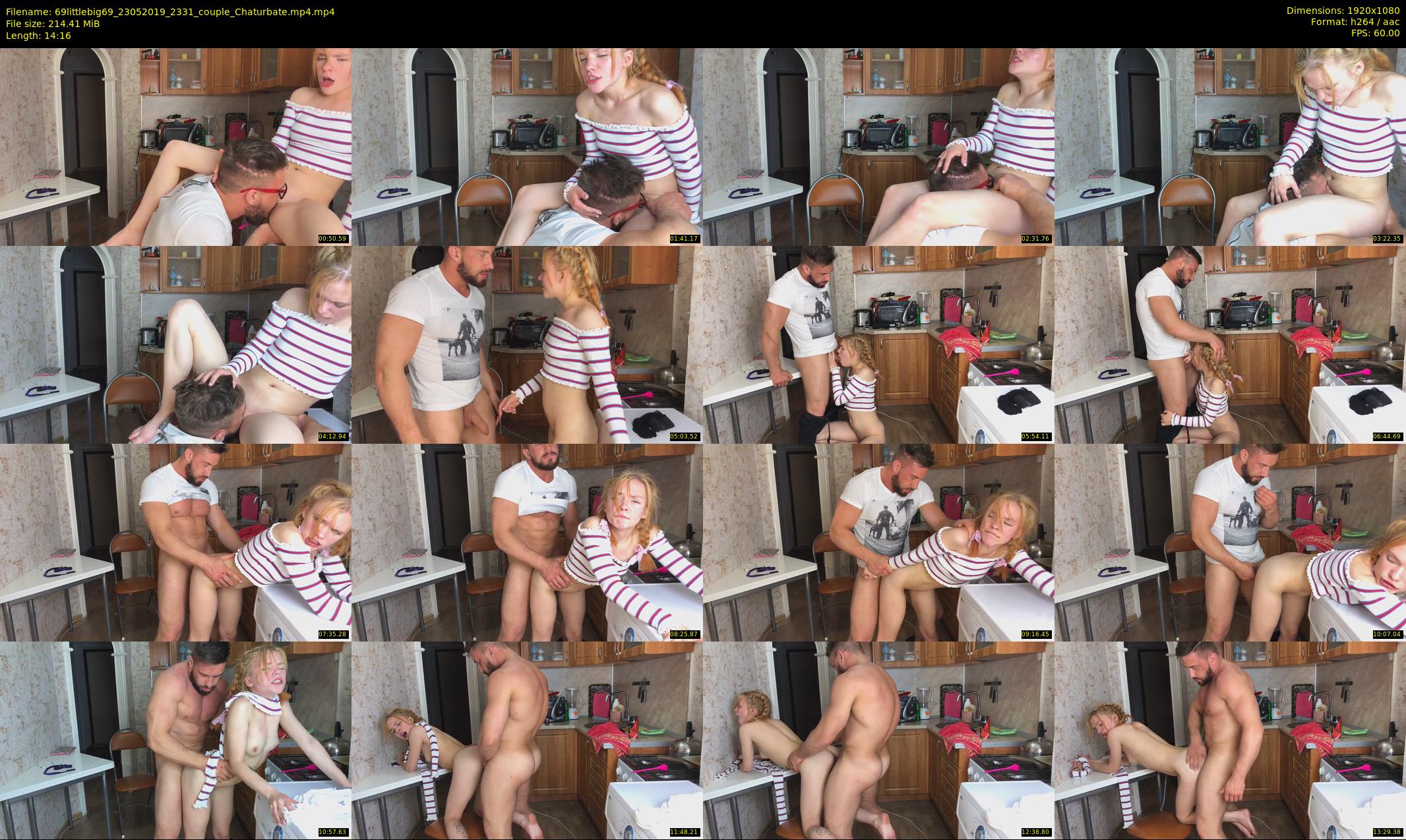 69littlebig69 — 15 minute Chaturbate couple cam show recording, 1080p, May 23, 2019