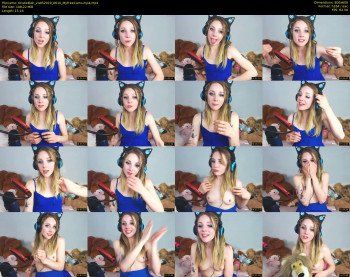 KristieBish — 16 minute MyFreeCams cam show recording, 480p, May 24, 2019