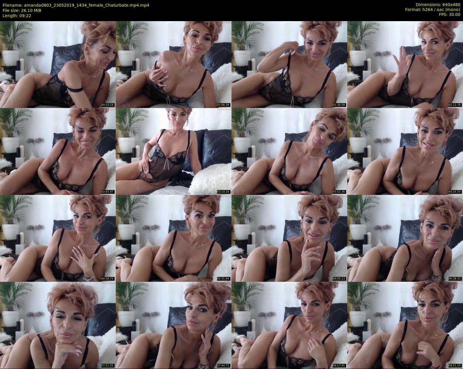 amanda0803 — 10 minute Chaturbate female cam show recording, 480p, May 23, 2019