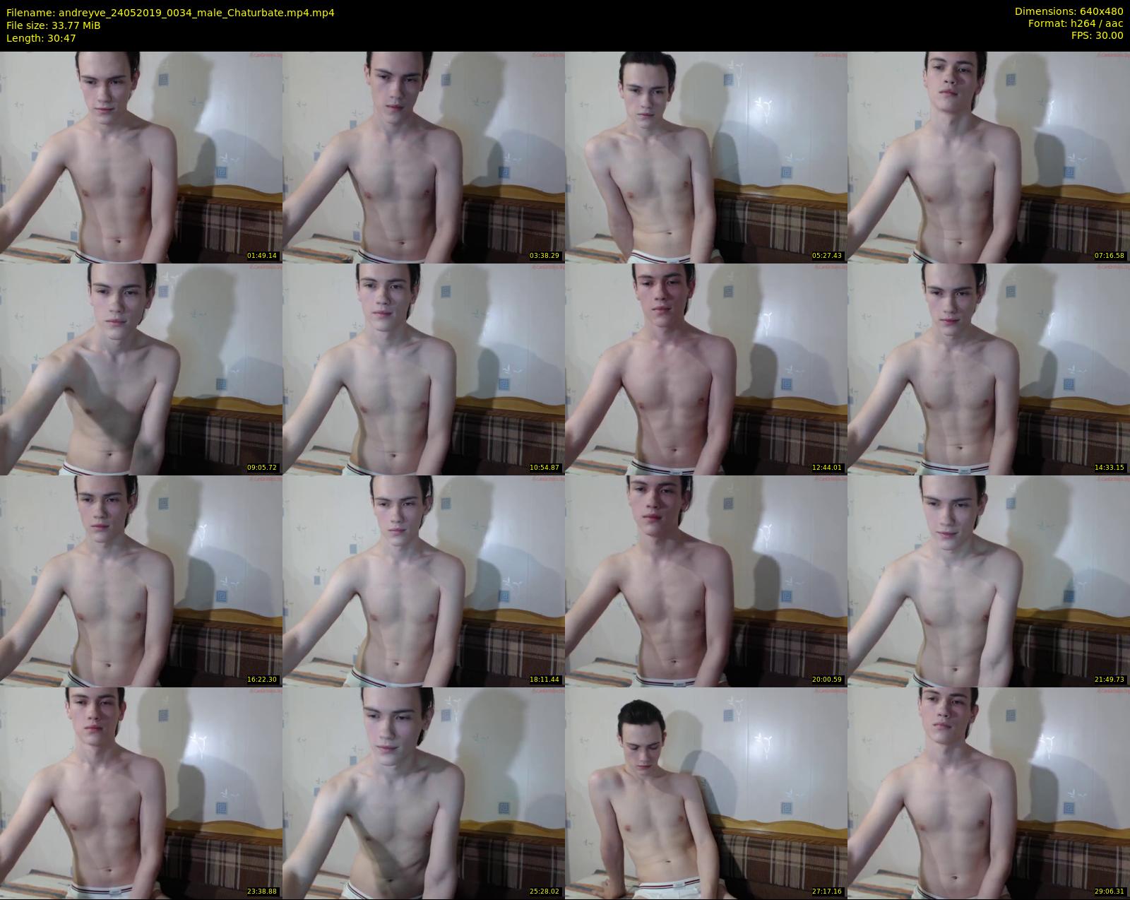 andreyve — 31 minute Chaturbate male cam show recording, 480p, May 24, 2019