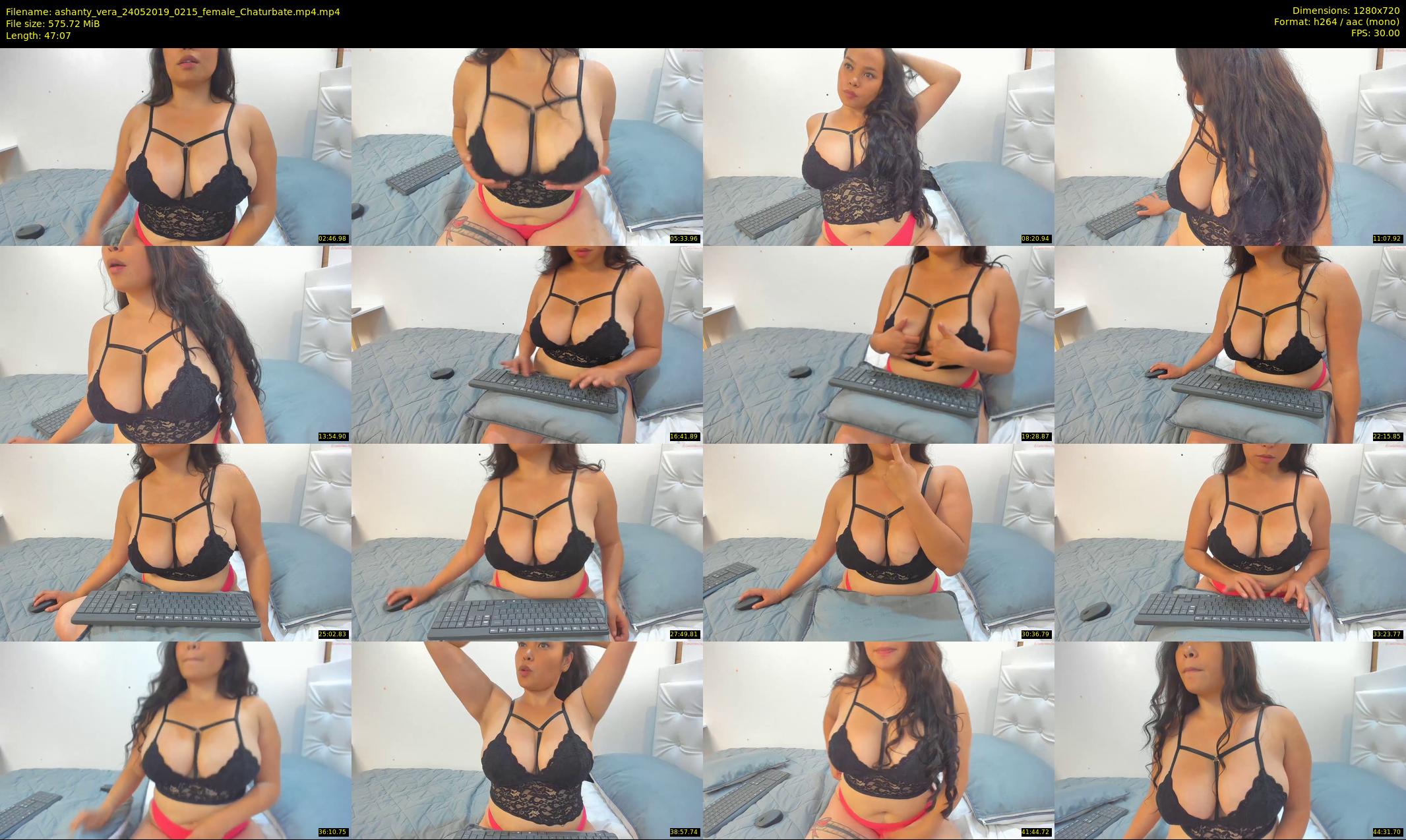 ashanty_vera — 48 minute Chaturbate couple cam show recording, 720p, May 24, 2019