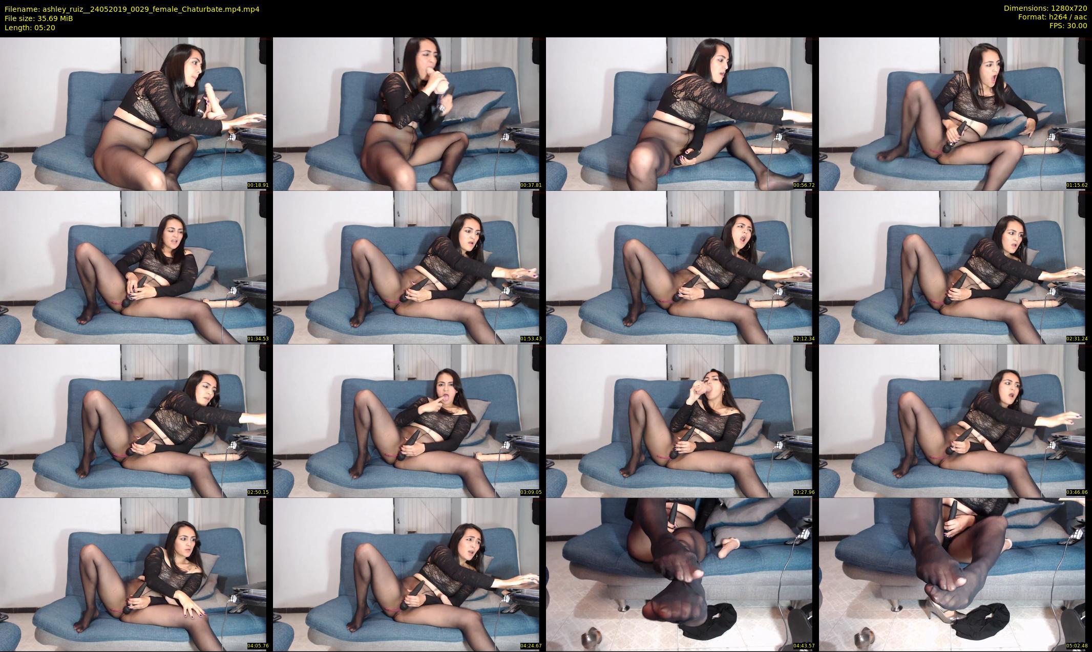 ashley_ruiz_ — 6 minute Chaturbate female cam show recording, 720p, May 24, 2019
