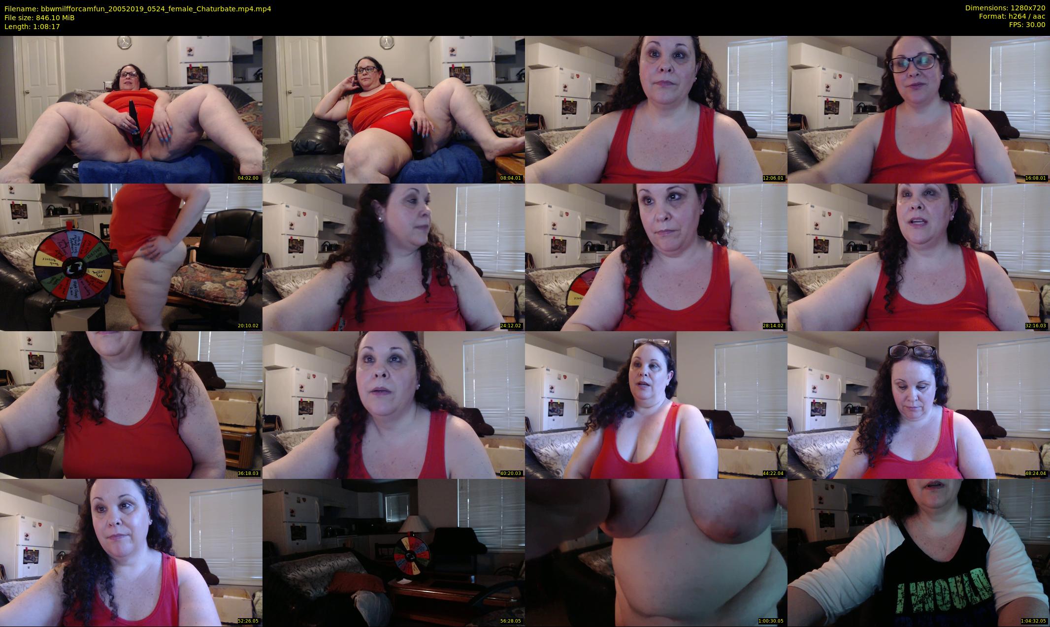 bbwmilfforcamfun — 69 minute Chaturbate female cam show recording, 720p, May 20, 2019