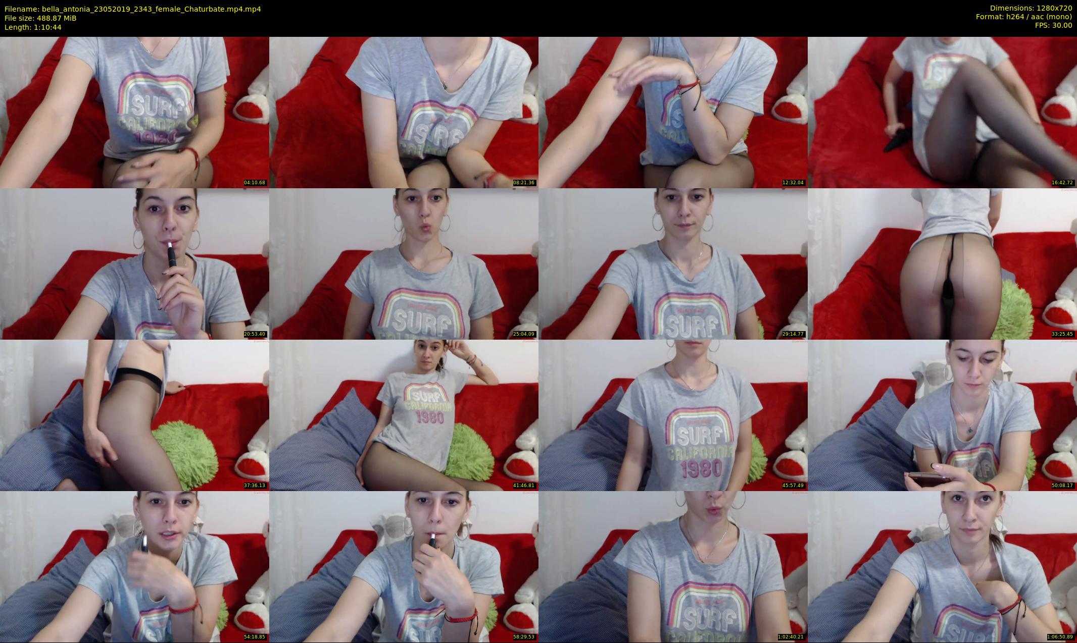 bella_antonia — 71 minute Chaturbate female cam show recording, 720p, May 23, 2019