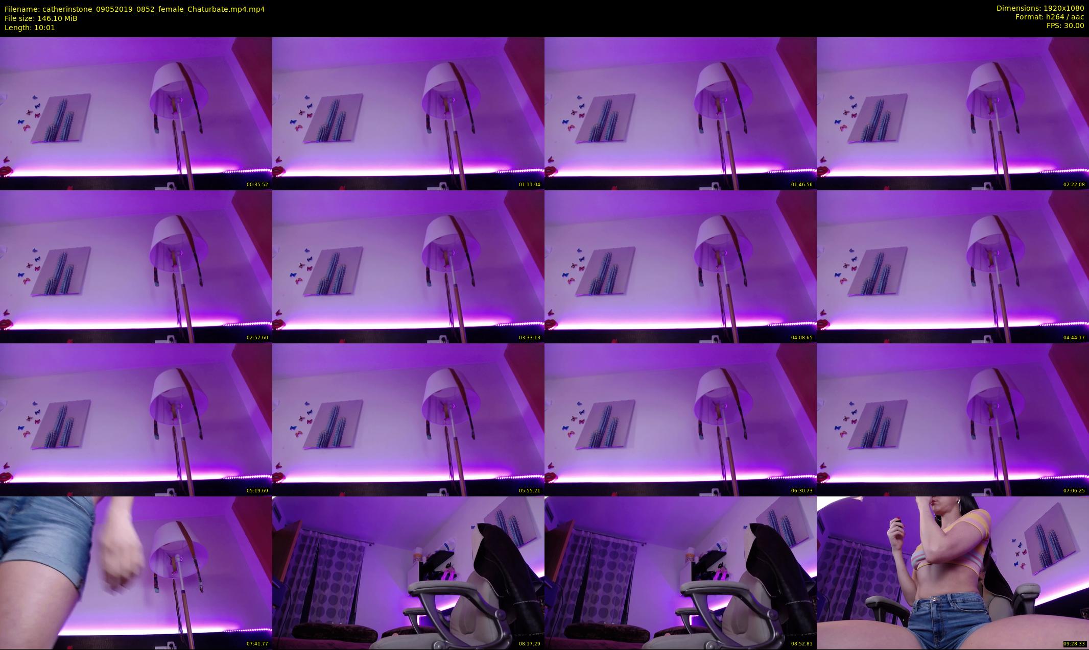 catherinstone — 11 minute Chaturbate female cam show recording, 1080p, May 9, 2019