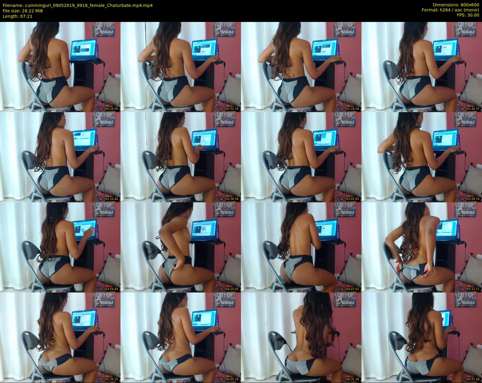 cummingurl — 8 minute Chaturbate couple cam show recording, 480p, May 9, 2019
