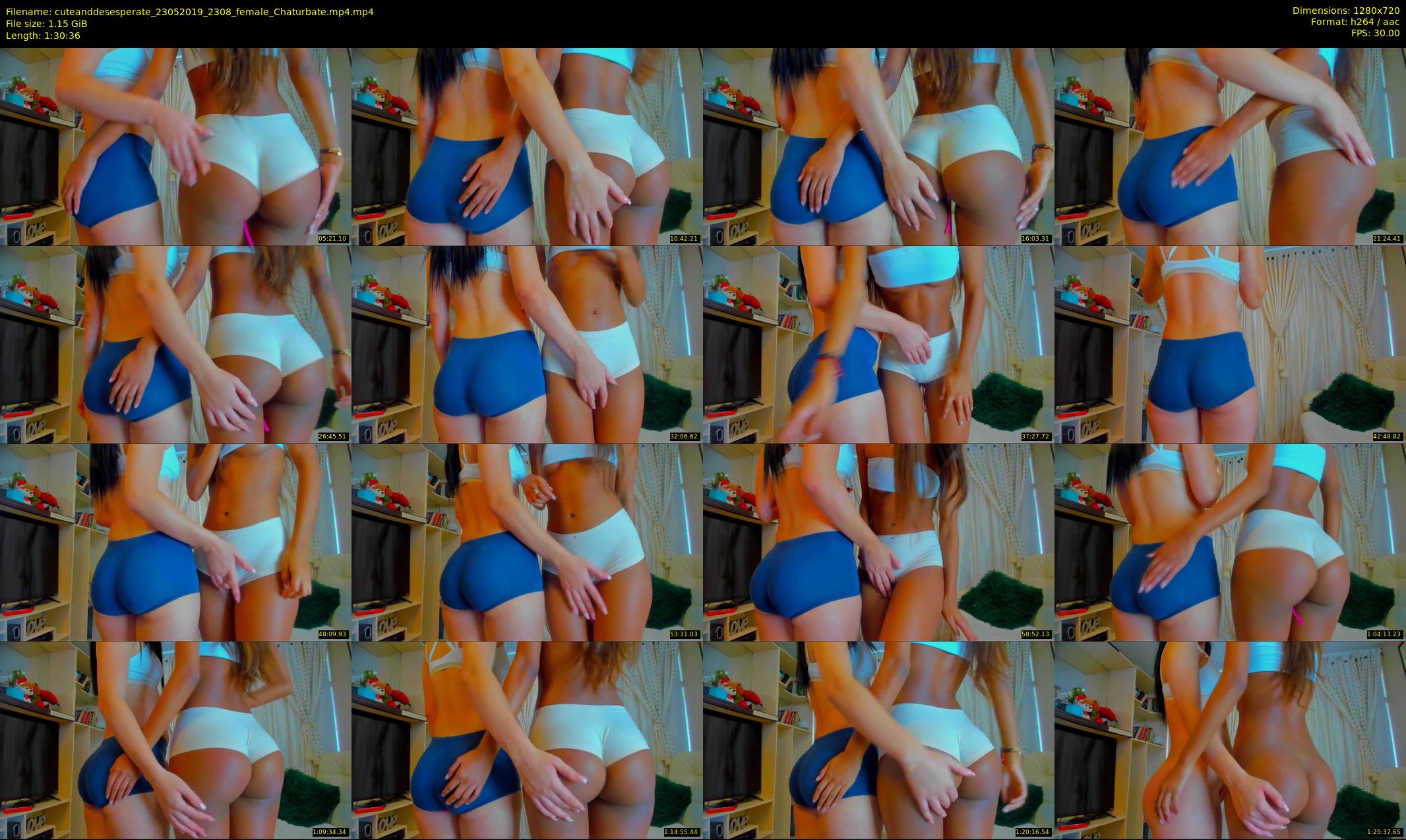 cuteanddesesperate — 91 minute Chaturbate female cam show recording, 720p, May 23, 2019