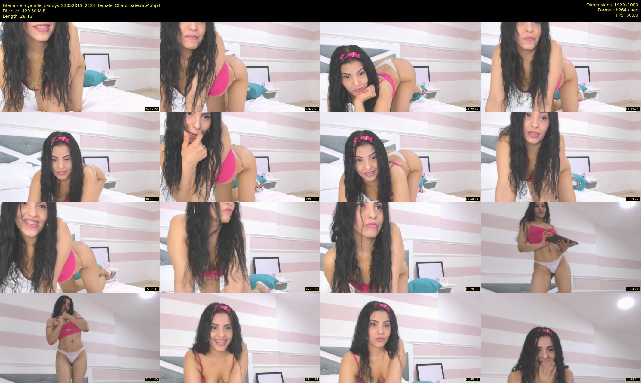 cyanide_candys — 29 minute Chaturbate female cam show recording, 1080p, May 23, 2019