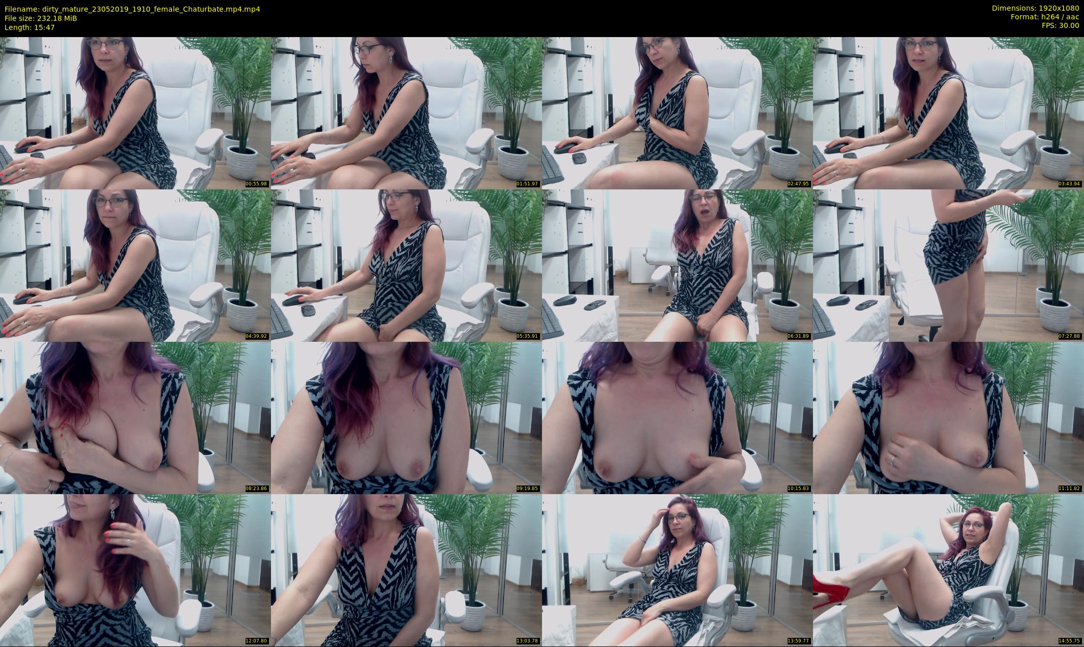 dirty_mature — 16 minute Chaturbate female cam show recording, 1080p, May 23, 2019