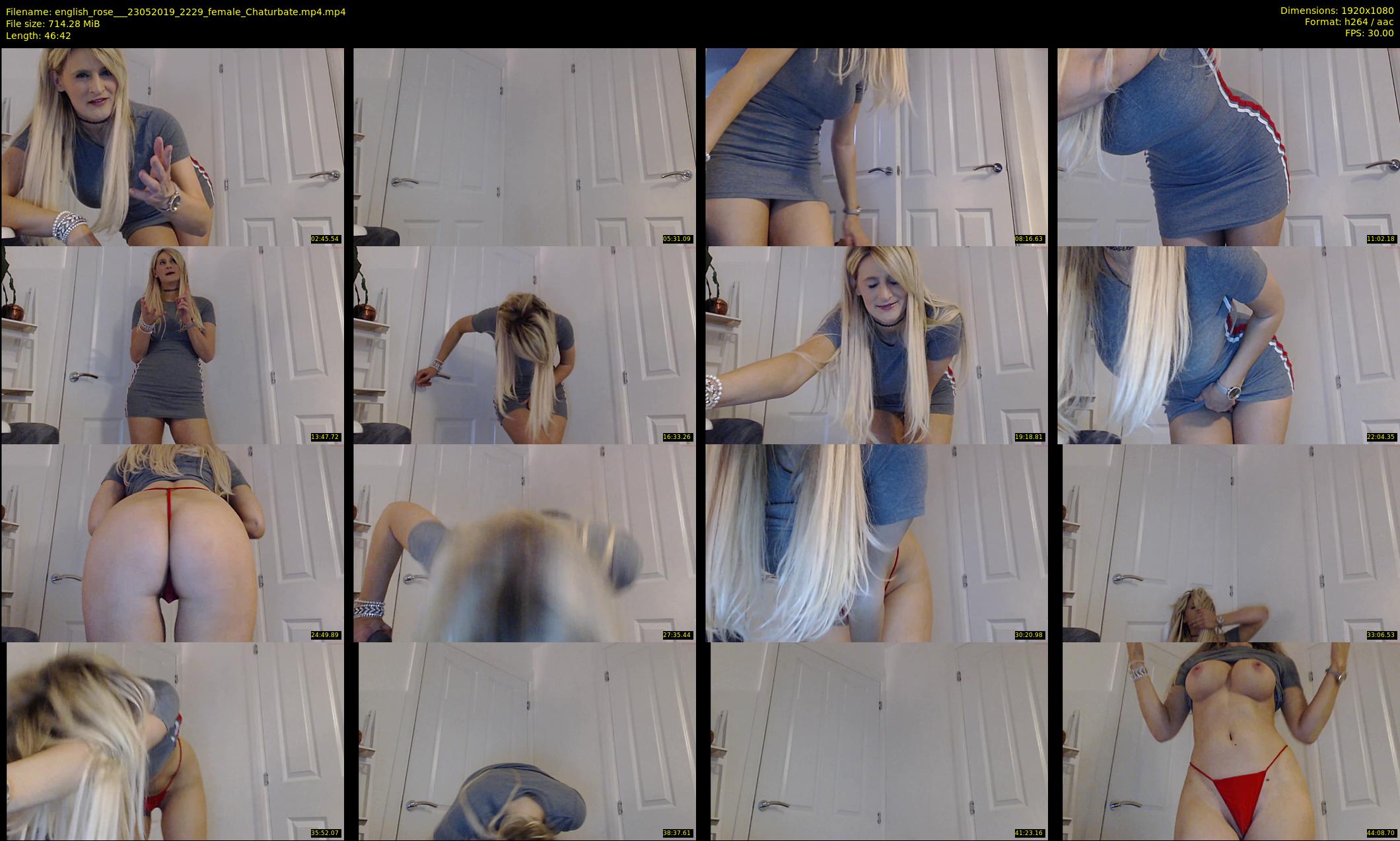 english_rose__ — 47 minute Chaturbate female cam show recording, 1080p, May 23, 2019