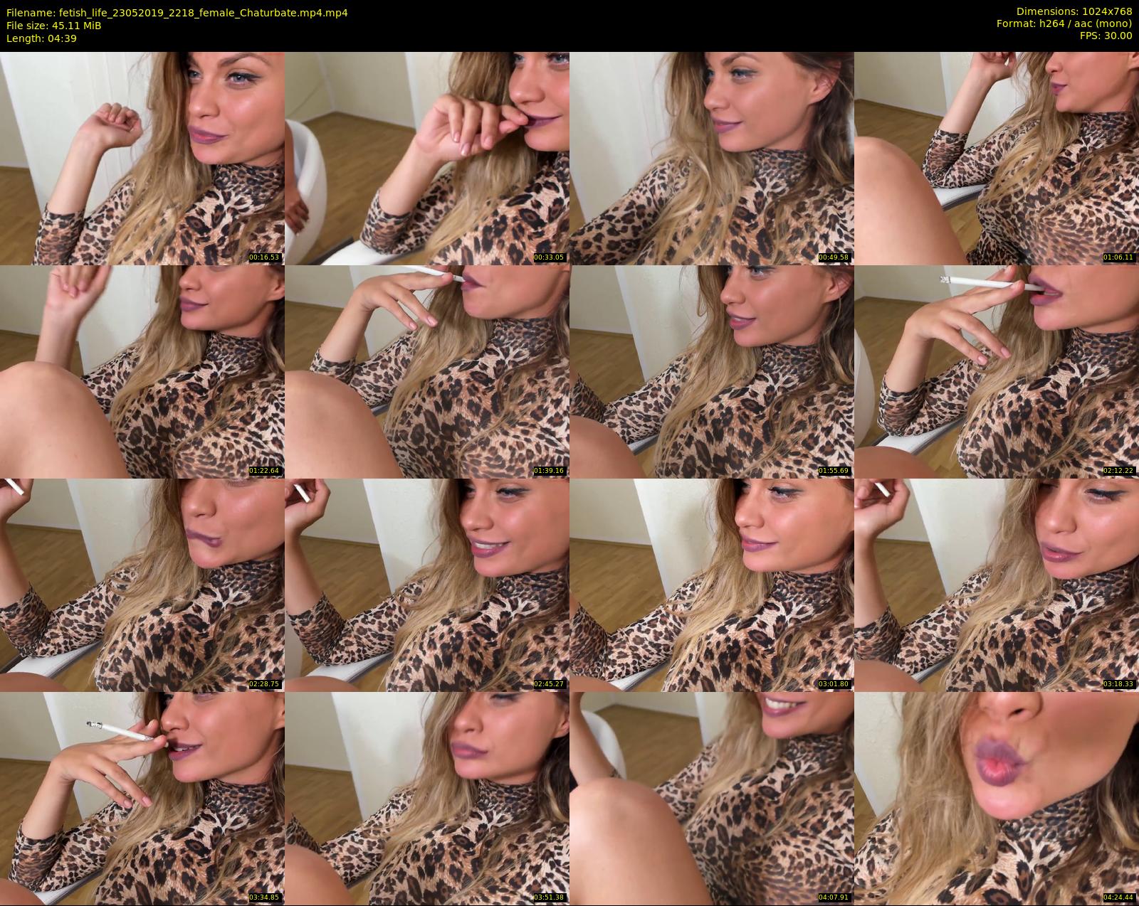 fetish_life — 5 minute Chaturbate female cam show recording, 720p, May 23, 2019