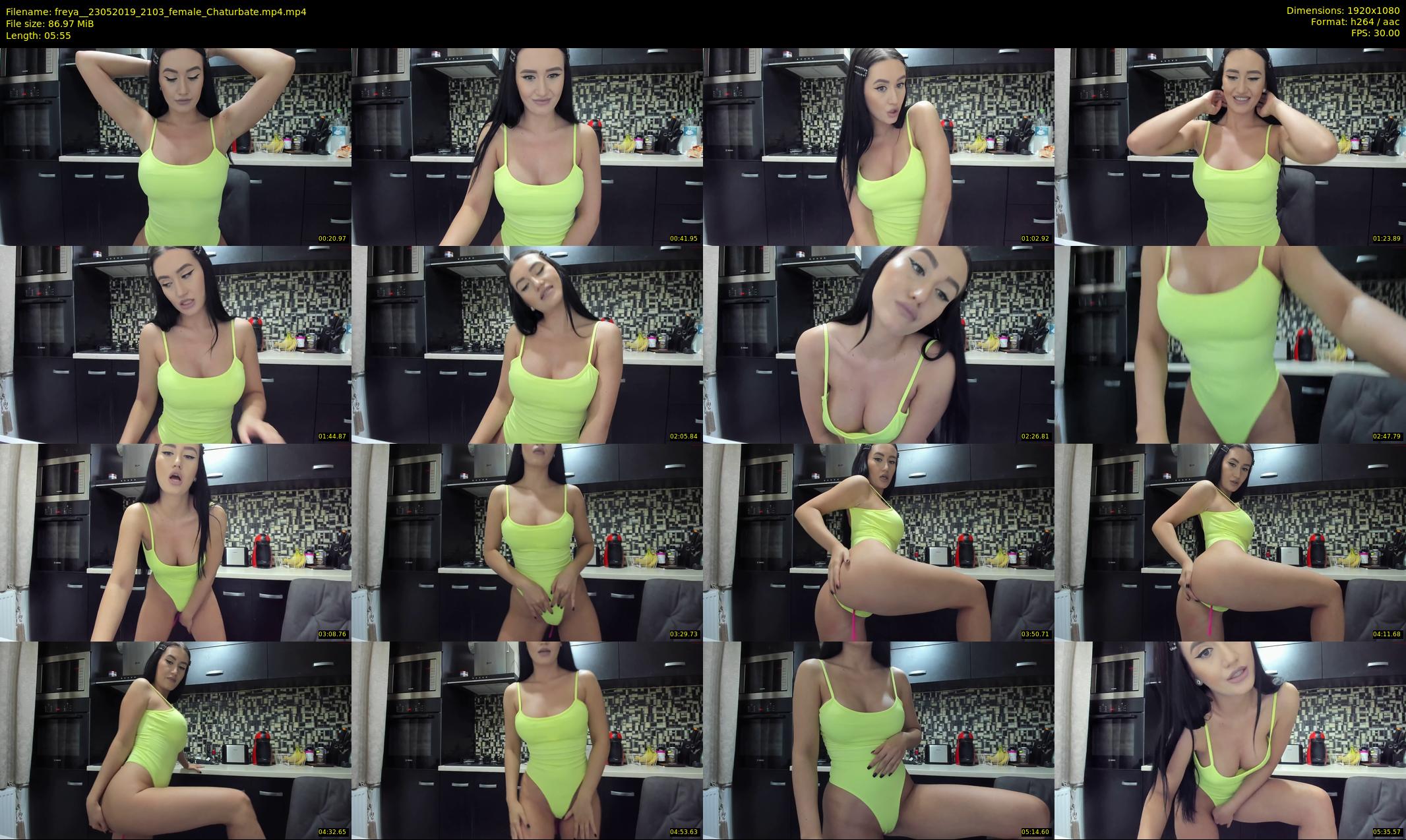 freya_ — 6 minute Chaturbate female cam show recording, 1080p, May 23, 2019