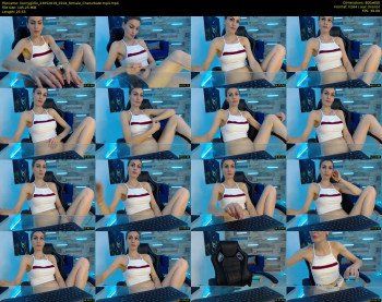 hornygirllx — 26 minute Chaturbate female cam show recording, 480p, May 23, 2019
