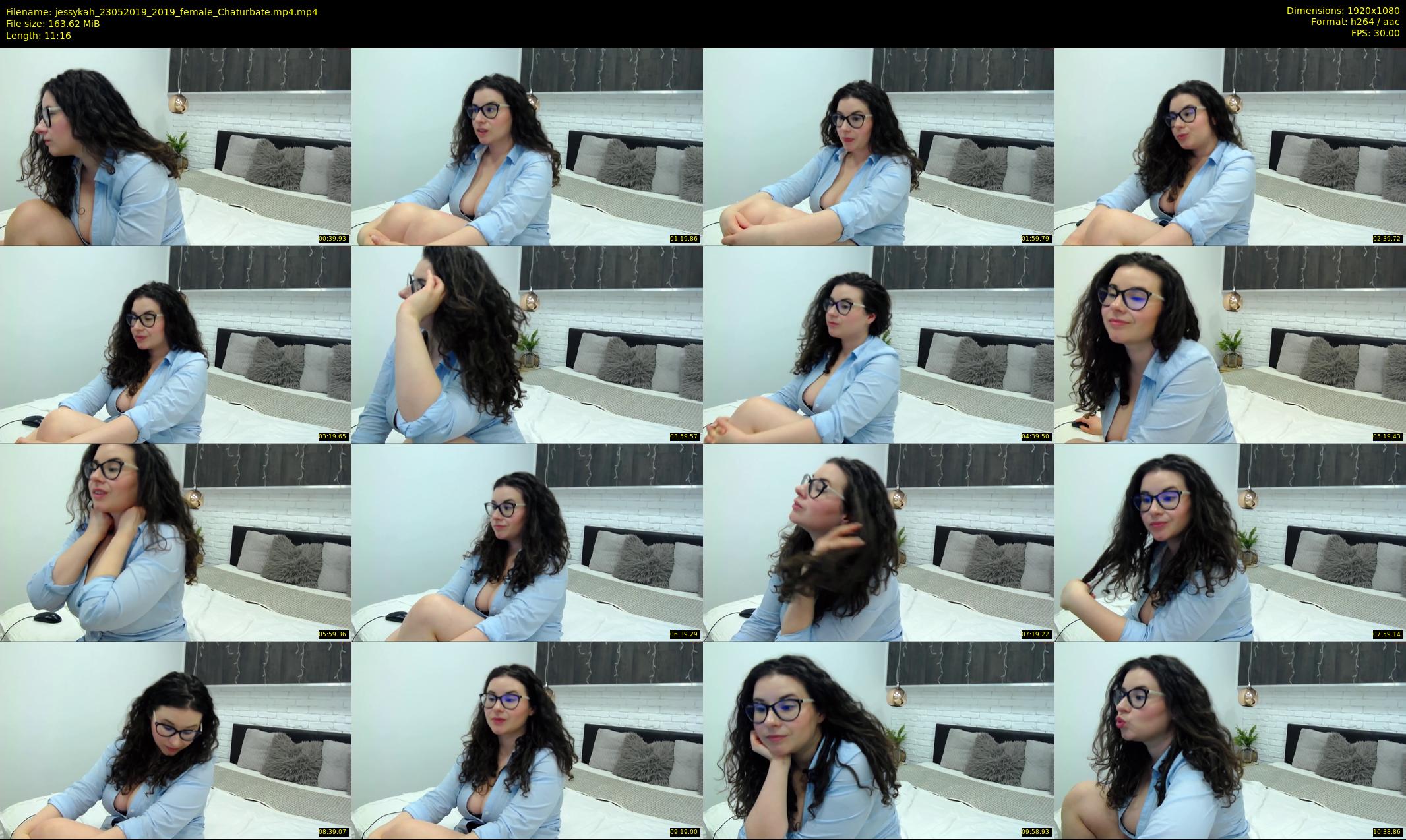 jessykah — 12 minute Chaturbate female cam show recording, 1080p, May 23, 2019