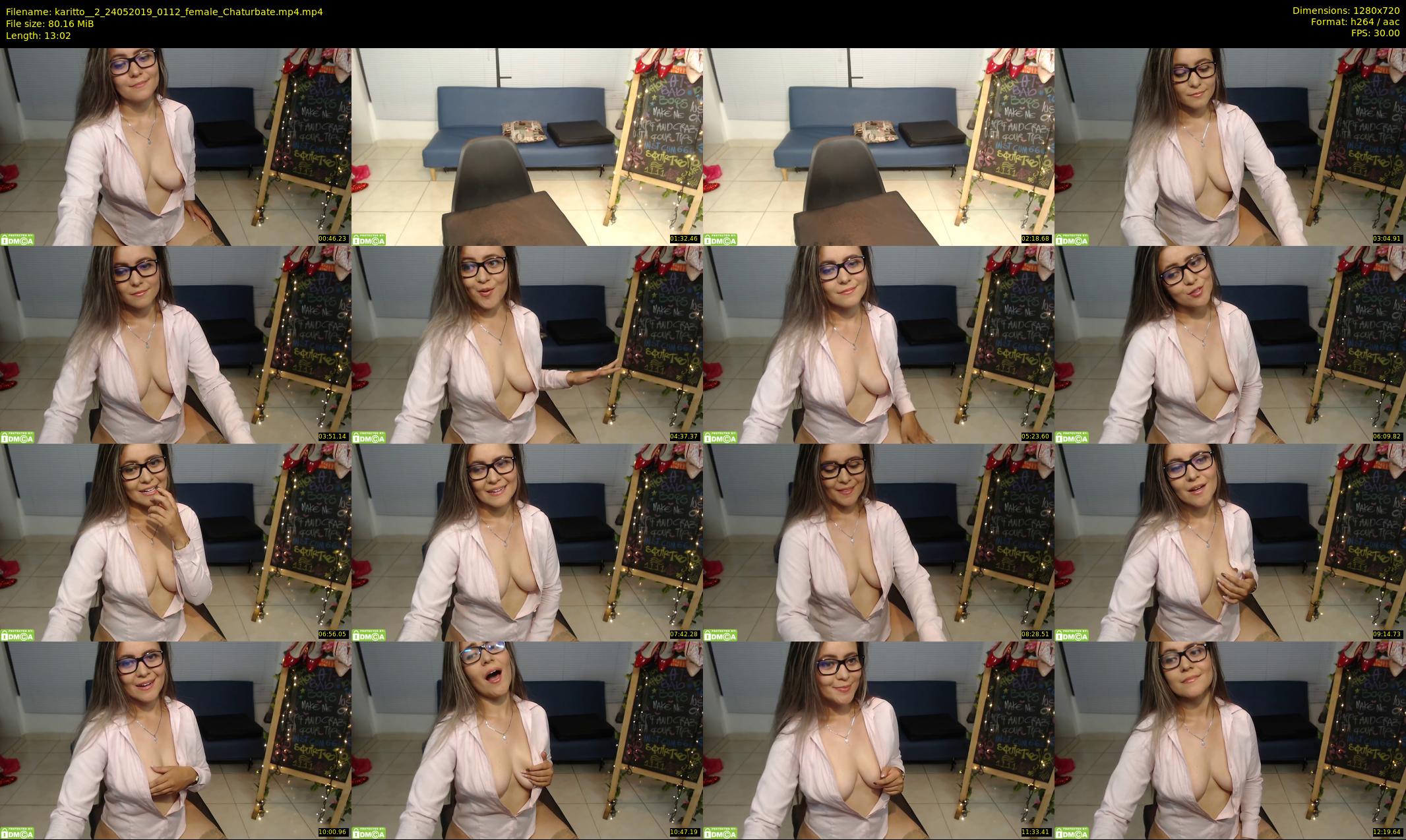 karitto__2 — 14 minute Chaturbate female cam show recording, 720p, May 24, 2019